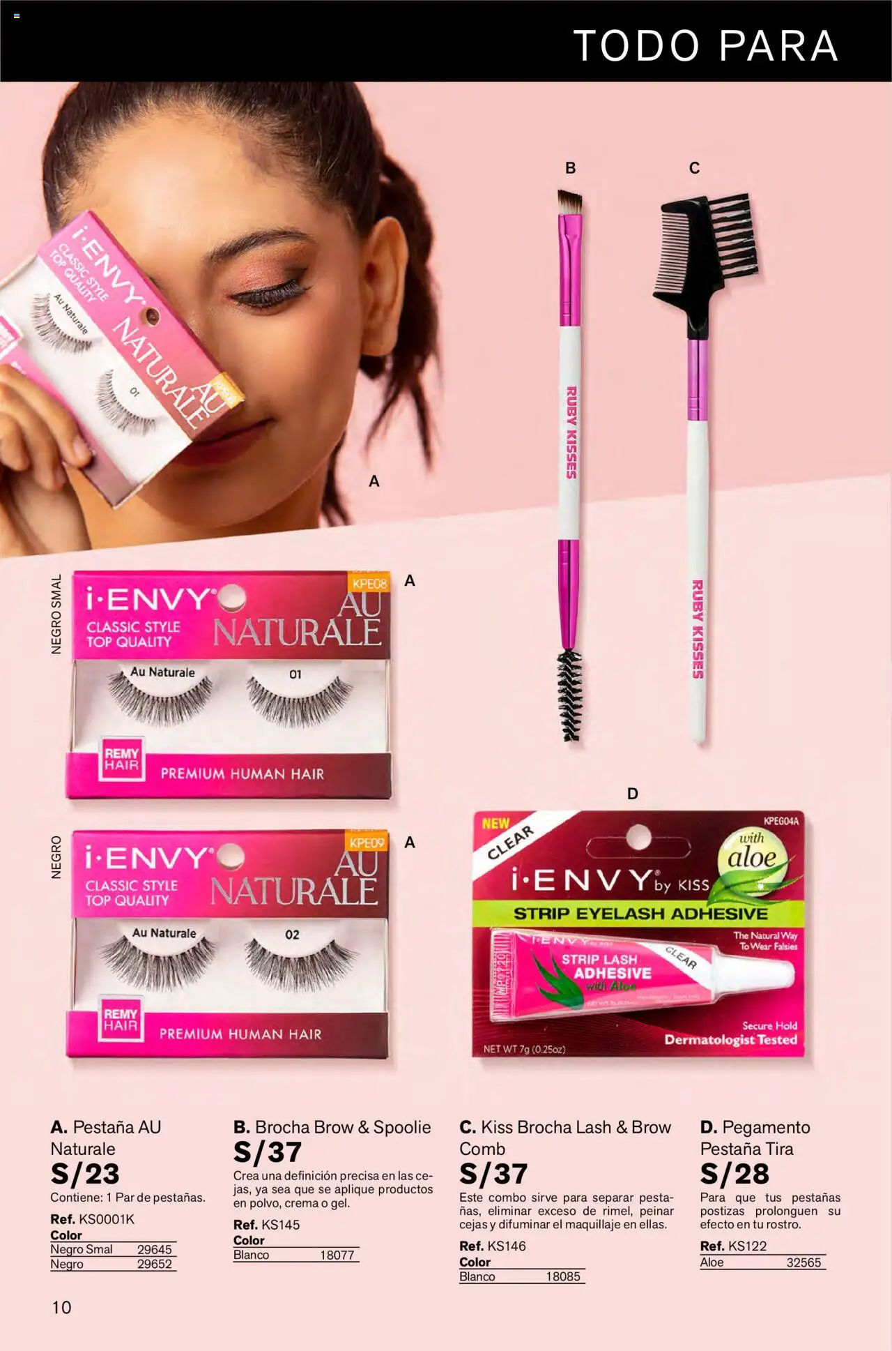 Catálogo Leonisa válido desde 22.08.2025 | Página: 10 | Productos: Brocha, Crema, Maquillaje
