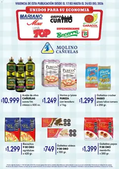 Vista previa Mariano Max - Catálogo válido desde el 17.03.2026 | Página: 9 | Productos: Galletitas, Harina, Oliva, Bizcochos