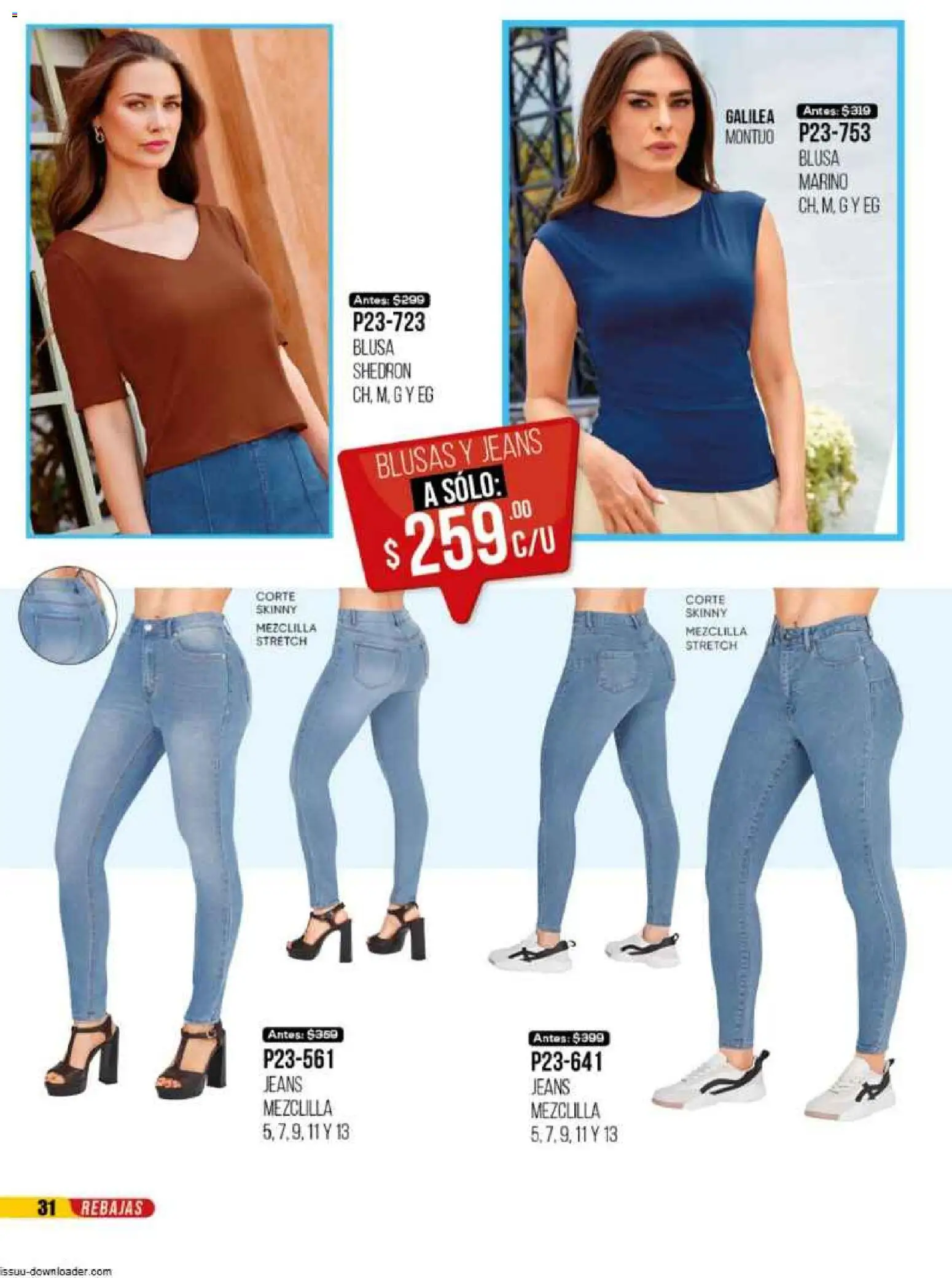 Nuevas ofertas de Cklass válidas en toda la República Mexicana desde el 31.10.2025. ¡Encuentra las mejores ofertas en Cklass catálogo Super Rebajas Ropa! | Página: 34 | Productos: Blusa