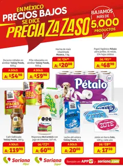 Vista previa de Soriana - Preciazazaso Súper: Camp, Chia, Oax, Q. Roo, Tab, Yuc, nuevo folleto de la tienda, válido en México a partir del 11.12.2025