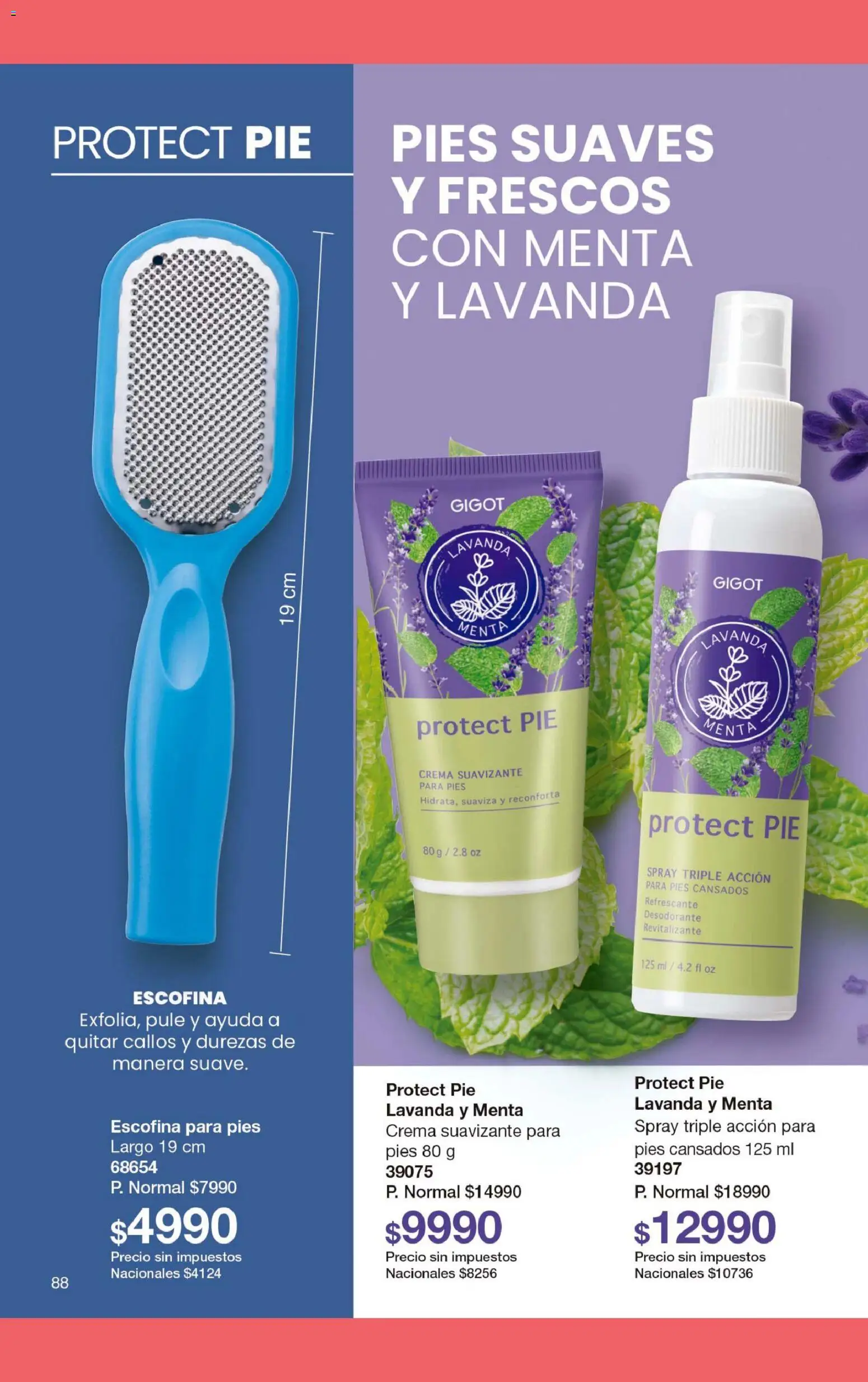 Gigot - CAMPAÑA 07 │ válido desde el 01.04.2026 | Página: 90 | Productos: Desodorante, Suavizante, Crema