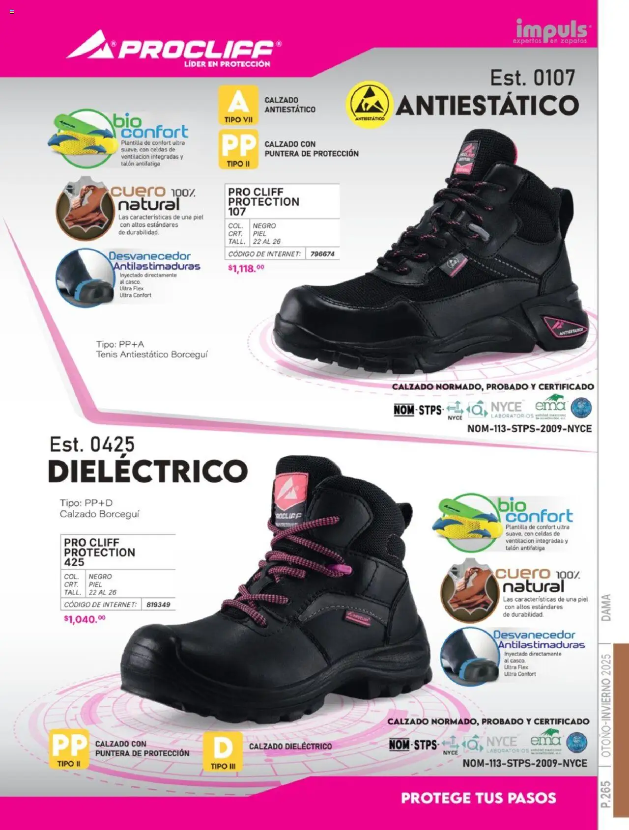 Nuevas ofertas de Impuls válidas en toda la República Mexicana desde el 07.07.2025. ¡Encuentra las mejores ofertas en Impuls catálogo Dama Otoño-Invierno 2025! | Página: 267 | Productos: Tenis, Zapatos