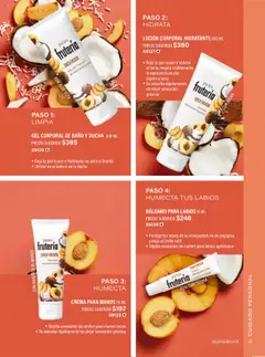 Nuevas ofertas de JAFRA válidas en toda la República Mexicana desde el 01.05.2025. ¡Encuentra las mejores ofertas en EXFOLIANTE CORPORAL CON EXTRACTO DE JENGIBRE Y SAL MARINA 300 G, Exfoliante corporal con extracto de jengibre y sal marina. Exfolia la resequedad, brinda humectación y deja una capa protectora en la piel. Brinda suavidad al tacto.! | Página: 61