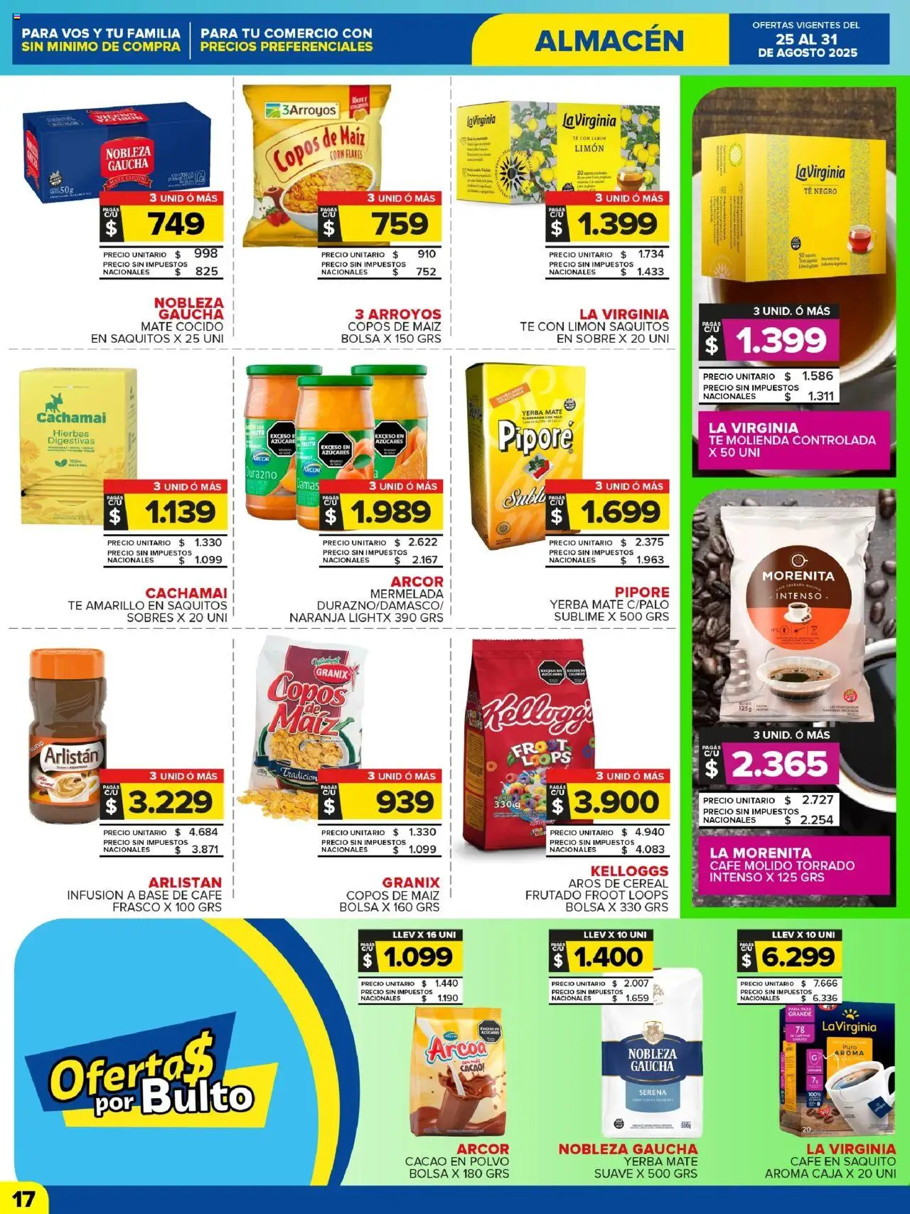 Carrefour Maxi catálogo - Chubut │ válido desde el 25.08.2025 | Página: 17 | Productos: Mate, Polvo, Frasco, Té