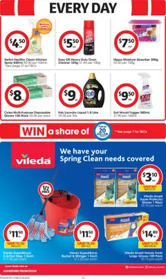 Coles catalogue - valid from 27.08.2025 | Page: 10 | Products: Cleaner, Laundry, Multipurpose, Oven