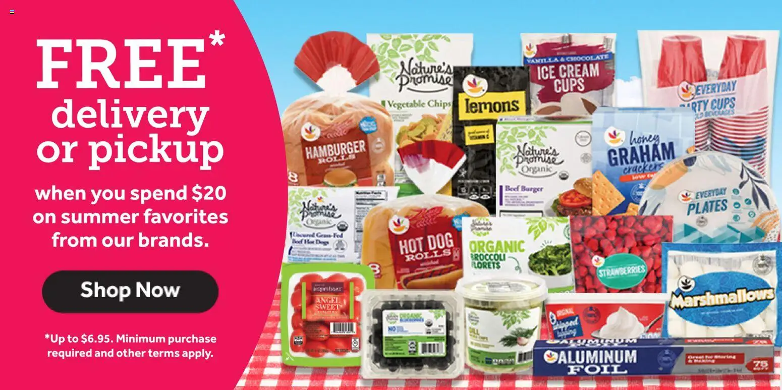 Stop & Shop Weekly Ad - valid from 24.04.2026 | Page: 2 | Products: Broccoli, Beef, Strawberries, Ice cream
