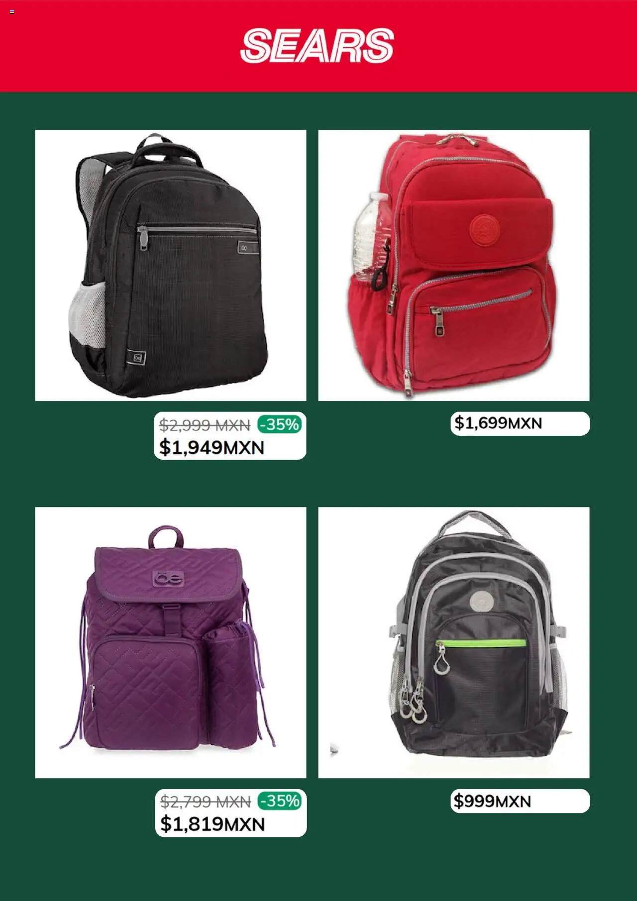 Nuevas ofertas de Sears válidas en toda la República Mexicana desde el 24.07.2025. ¡Encuentra las mejores ofertas en Sears promociones! | Página: 2