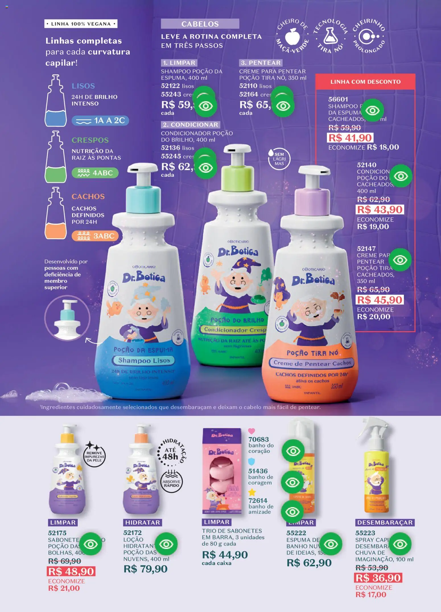 O Boticário Folheto - válido de 09.02.2026 | Página: 179 | Produtos: Pó, Condicionador, Caixa, Sabonete