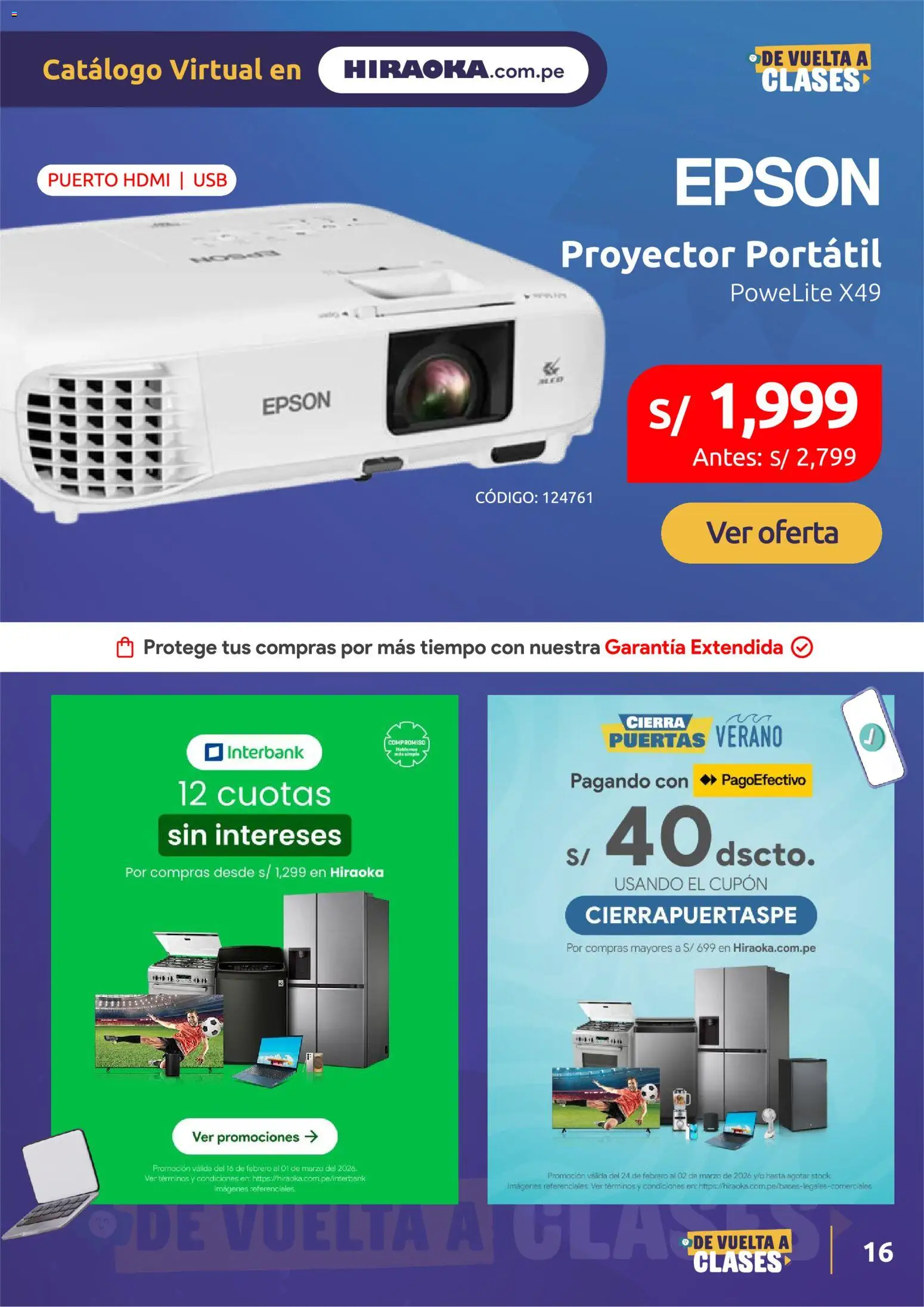 Catálogo Hiraoka válido desde 19.02.2026 | Página: 17 | Productos: USB