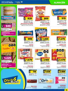 Vista previa Carrefour Maxi catálogo válido desde el 23.03.2026 | Página: 15 | Productos: Peso, Frutilla, Chocolate, Galletas