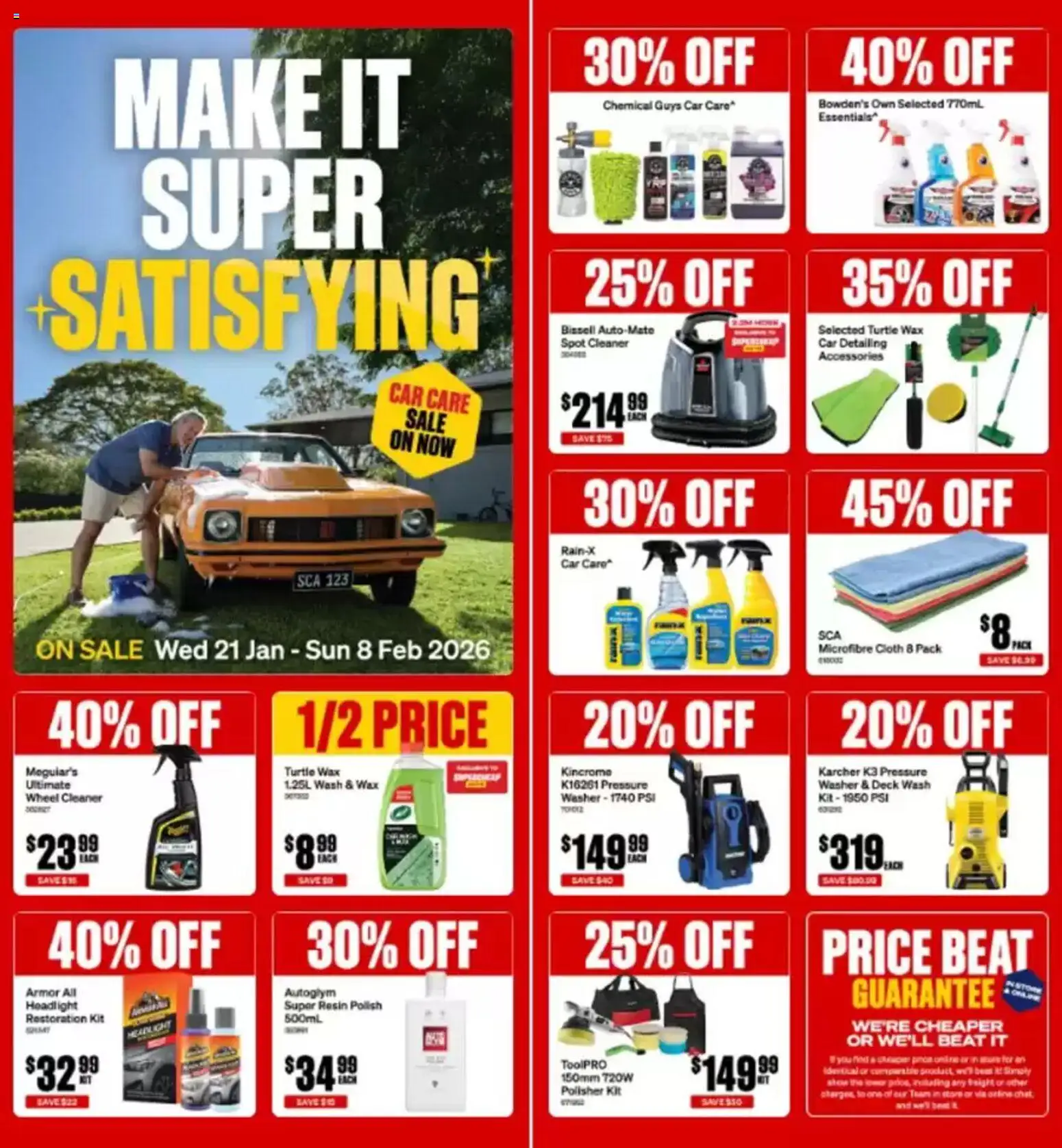 Supercheap Auto catalogue from 21.01.2026 | Page: 1