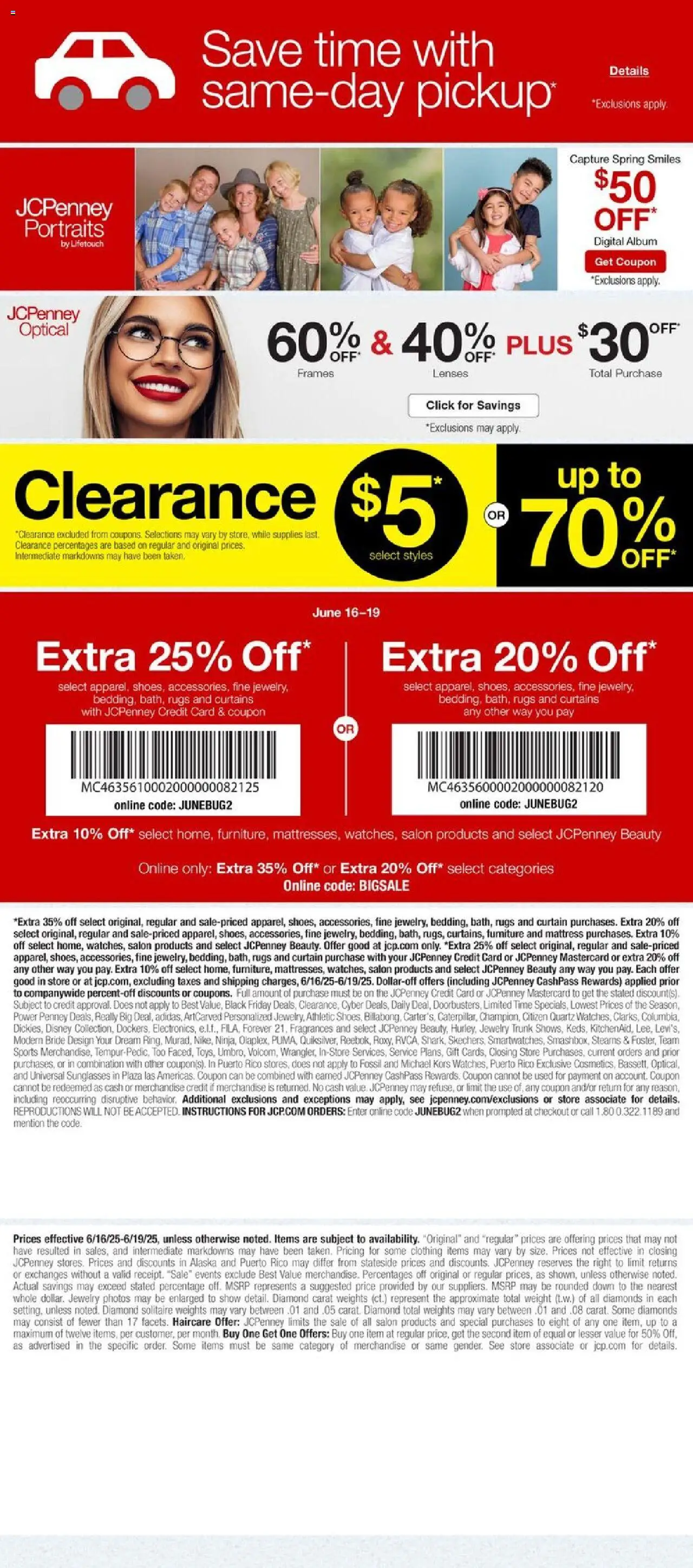 JCPenney Weekly Ad - valid from 16.06.2025 | Page: 9 | Products: Mattress, Weight
