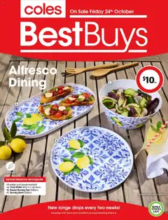 Preview of Coles BestBuys - AlfrescCo Dining - valid from 24.10.2025
