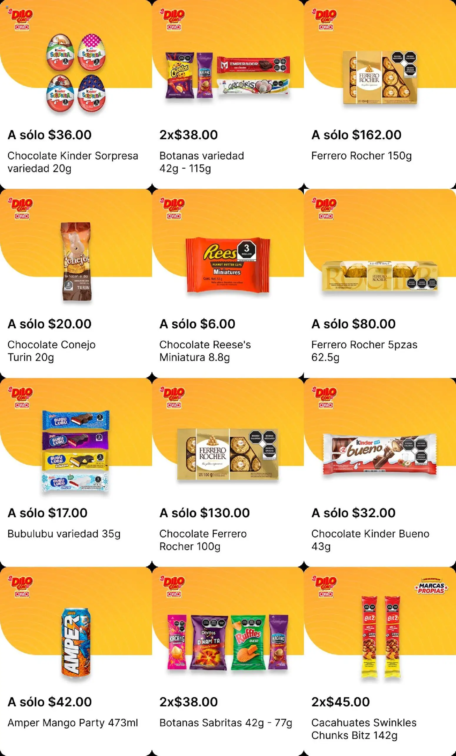 Nuevas ofertas de OXXO válidas en toda la República Mexicana desde el 29.01.2026. ¡Encuentra las mejores ofertas en OXXO folleto! | Página: 12 | Productos: Mango, Chocolate, Té