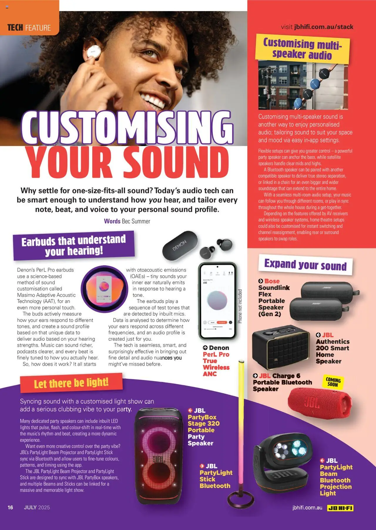 JB Hi-Fi catalogue - valid from 01.07.2025 | Page: 70 | Products: Audio, Projector, Speaker, Portable