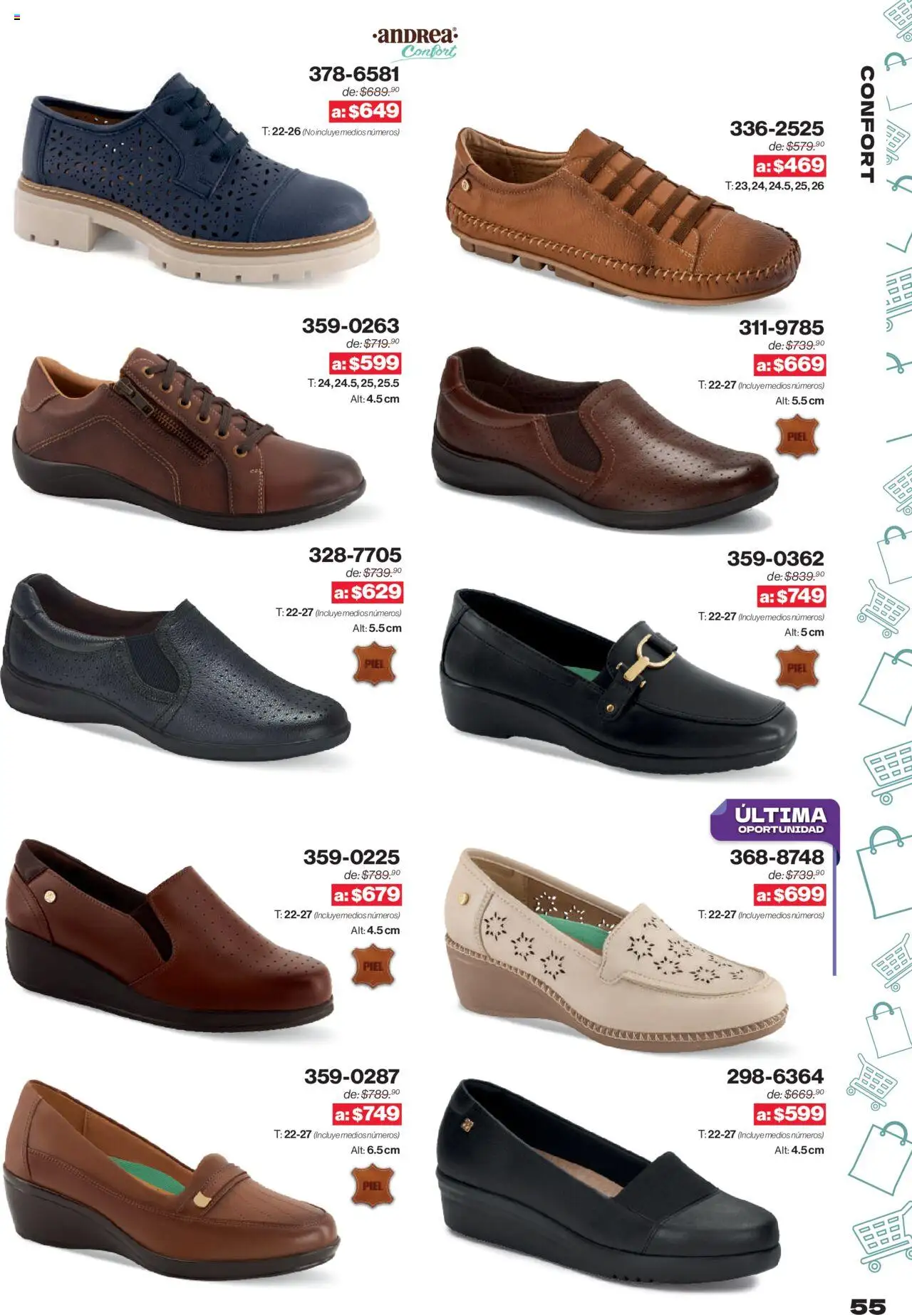 Nuevas ofertas de Andrea válidas en toda la República Mexicana desde el 10.08.2025. ¡Encuentra las mejores ofertas en Andrea - Catálogo Outlet! | Página: 55