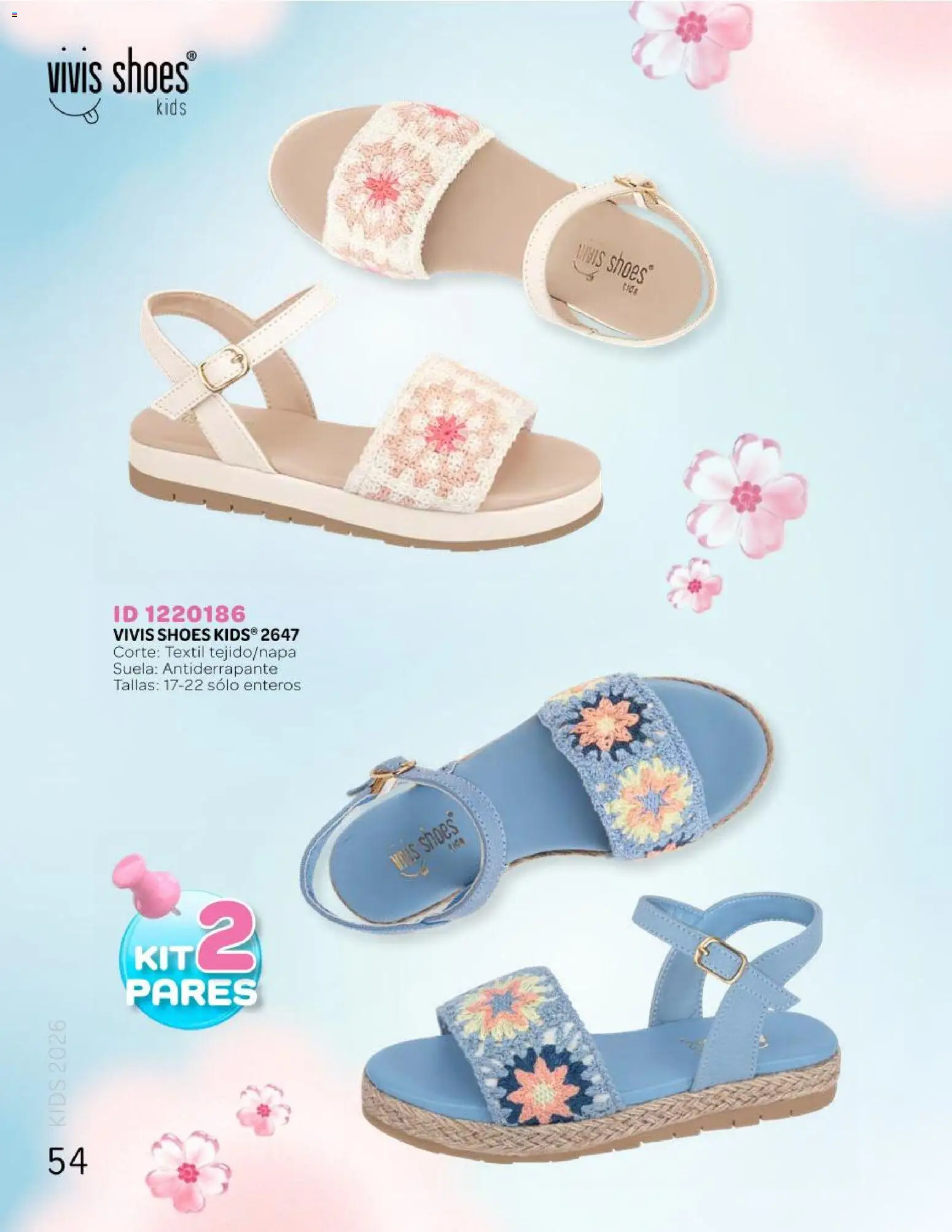 Nuevas ofertas de Price Shoes válidas en toda la República Mexicana desde el 25.04.2026. ¡Encuentra las mejores ofertas en Price Shoes catálogo Kids todo en uno! | Página: 54