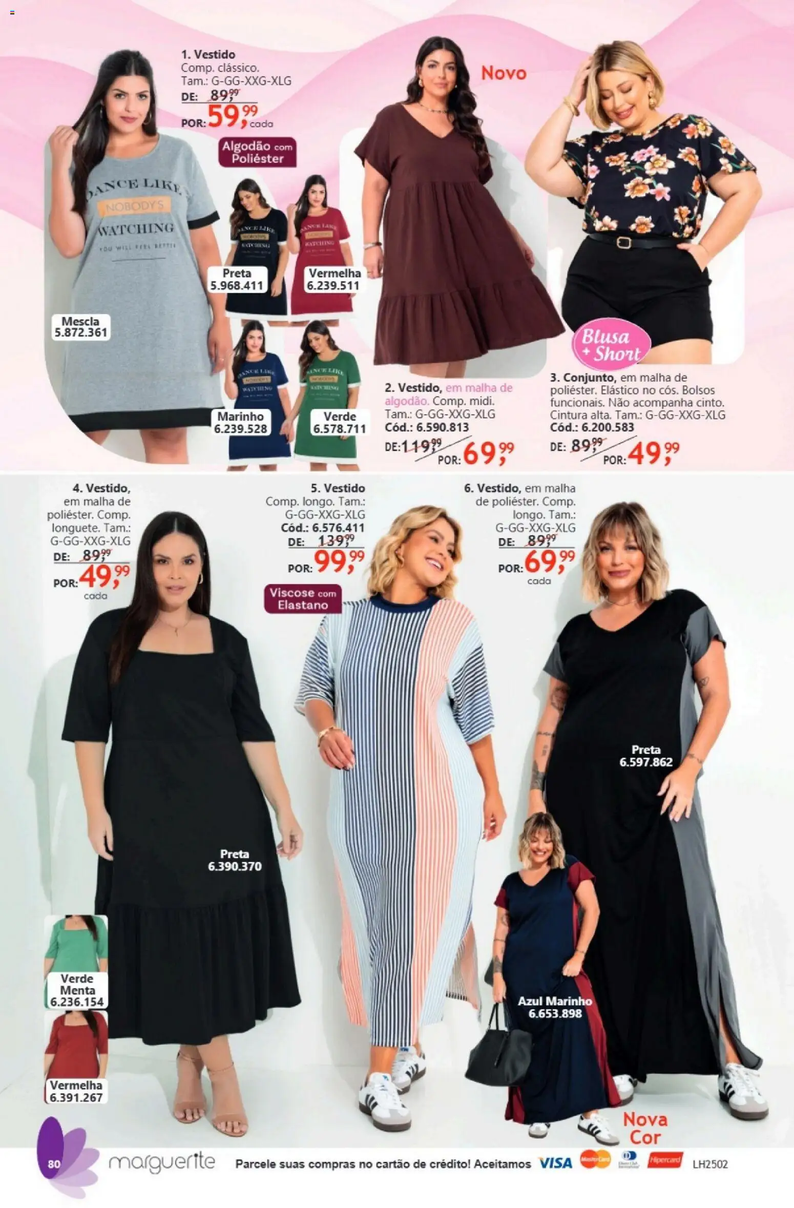 Quatro Estações Folheto - válido de 01.01.2026 | Página: 80 | Produtos: Blusa, Algodão, Vestido