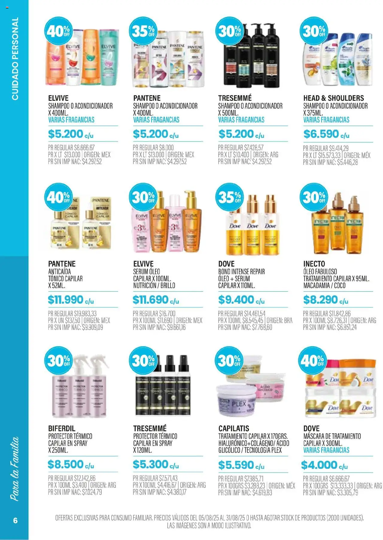 Pigmento catálogo │ válido desde el 05.08.2025 | Página: 6 | Productos: Serum, Máscara, Acondicionador, Brillo