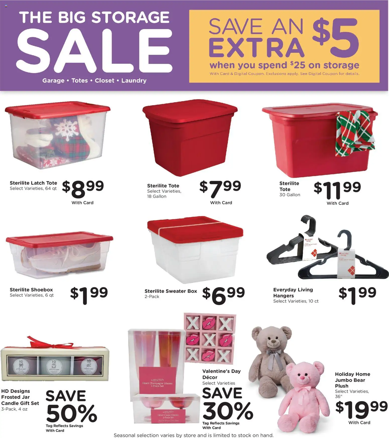 Dillons Weekly Ad - KS - valid from 07.01.2026 | Page: 13 | Products: Box, Shoebox, Closet, Glasses