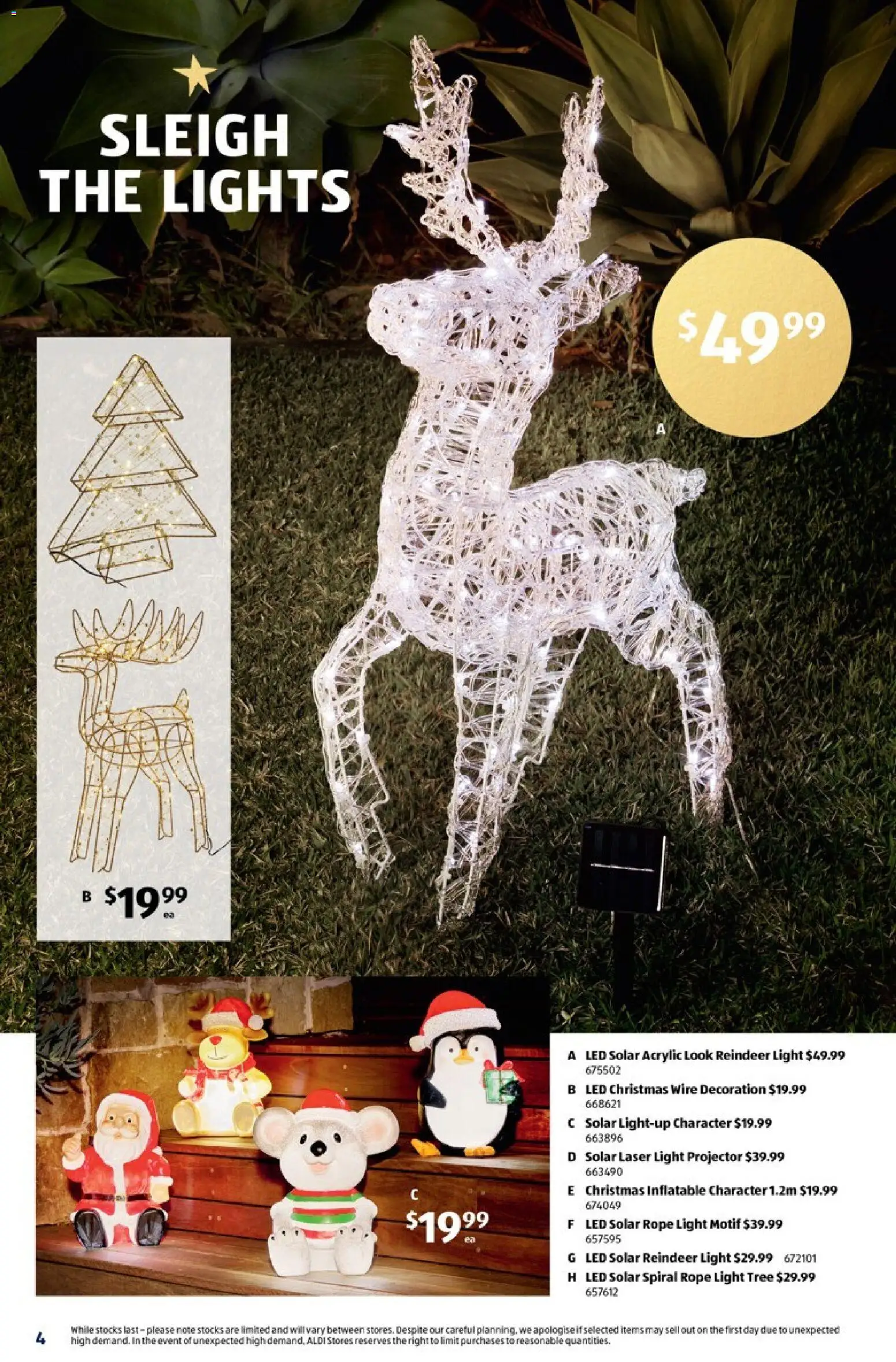 Aldi catalogue - valid from 29.10.2025 | Page: 4 | Products: Light, Projector