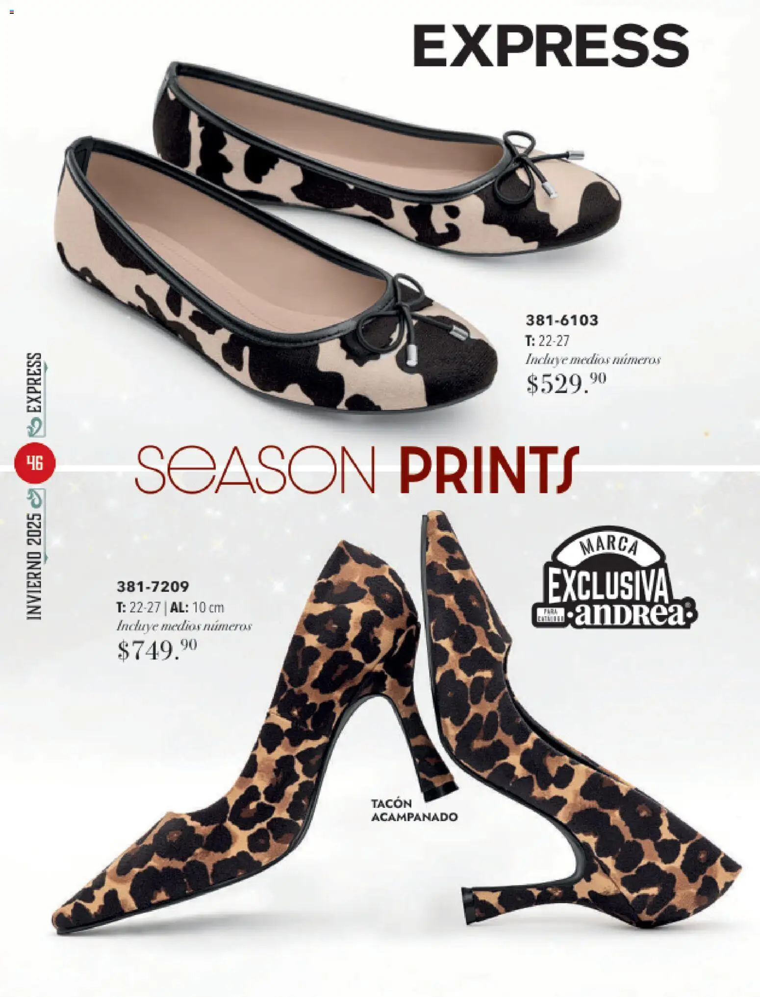 Nuevas ofertas de Andrea válidas en toda la República Mexicana desde el 26.11.2025. ¡Encuentra las mejores ofertas en Andrea catálogo Invierno! | Página: 46