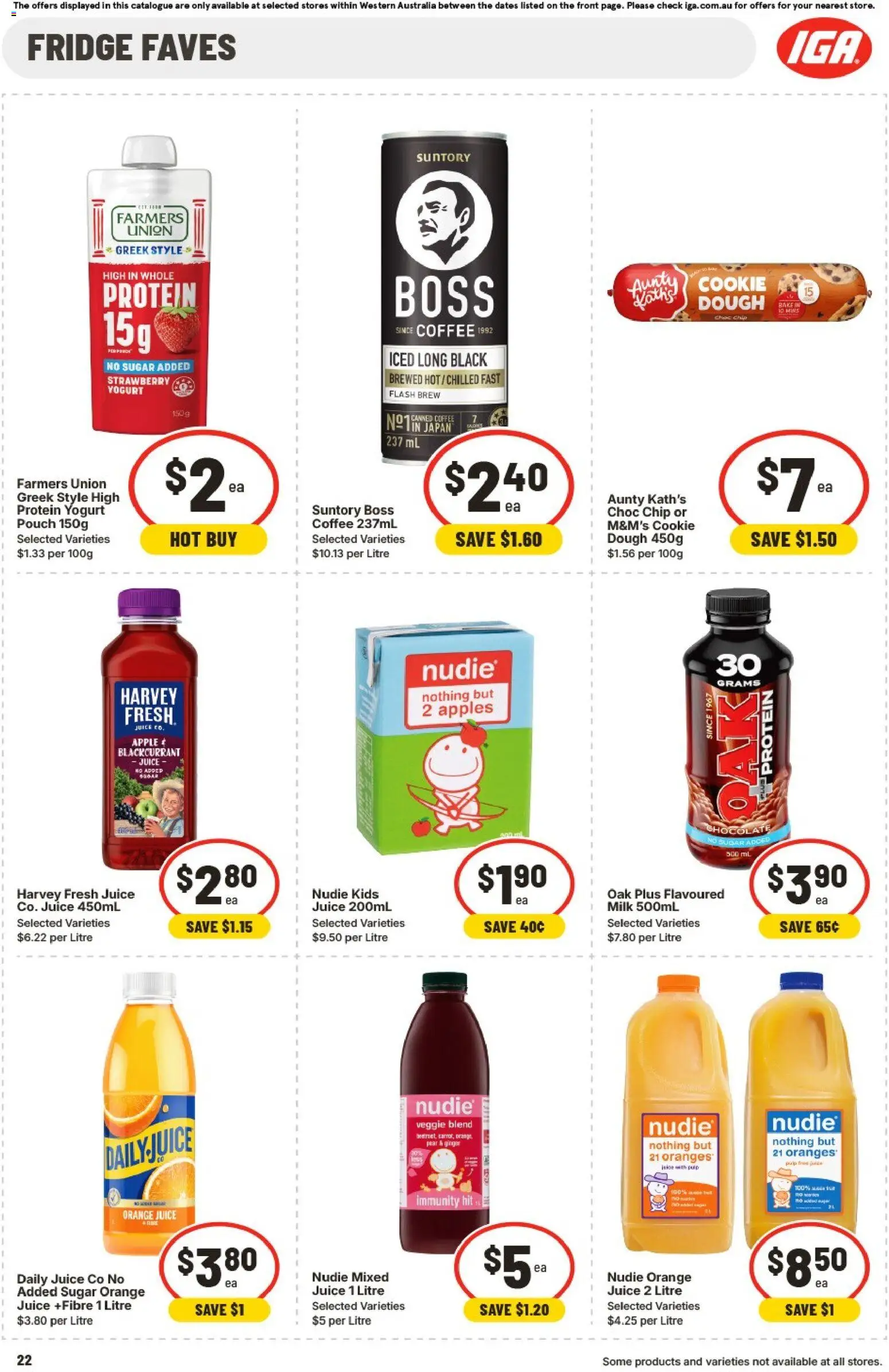IGA catalogue - valid from 24.12.2025 | Page: 25 | Products: Milk, Coffee, Apples, Sugar