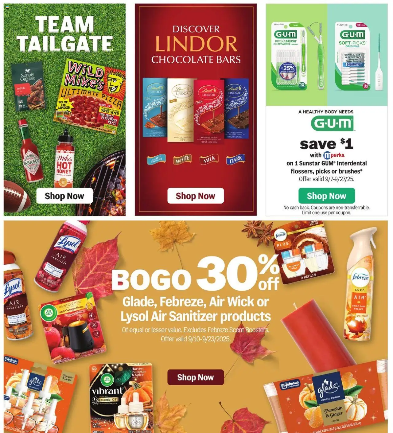 Meijer Weekly Ad - valid from 10.09.2025 | Page: 42 | Products: Milk, Oil, Pizza, Starter