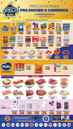 Boa Supermercados Folheto - válido de 22.08.2025 | Página: 1