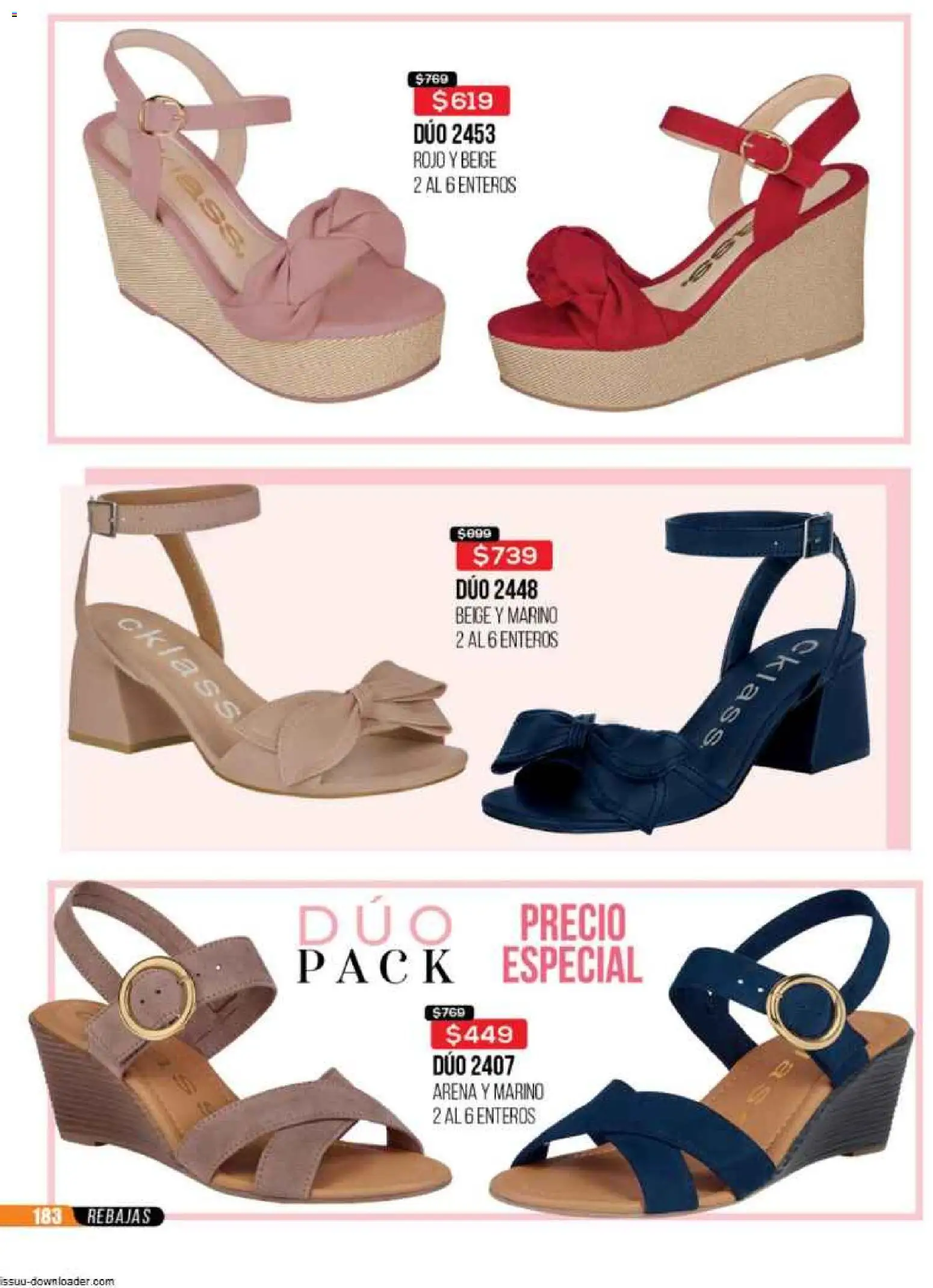 Nuevas ofertas de Cklass válidas en toda la República Mexicana desde el 31.10.2025. ¡Encuentra las mejores ofertas en Cklass catálogo Super Rebajas Ropa! | Página: 513