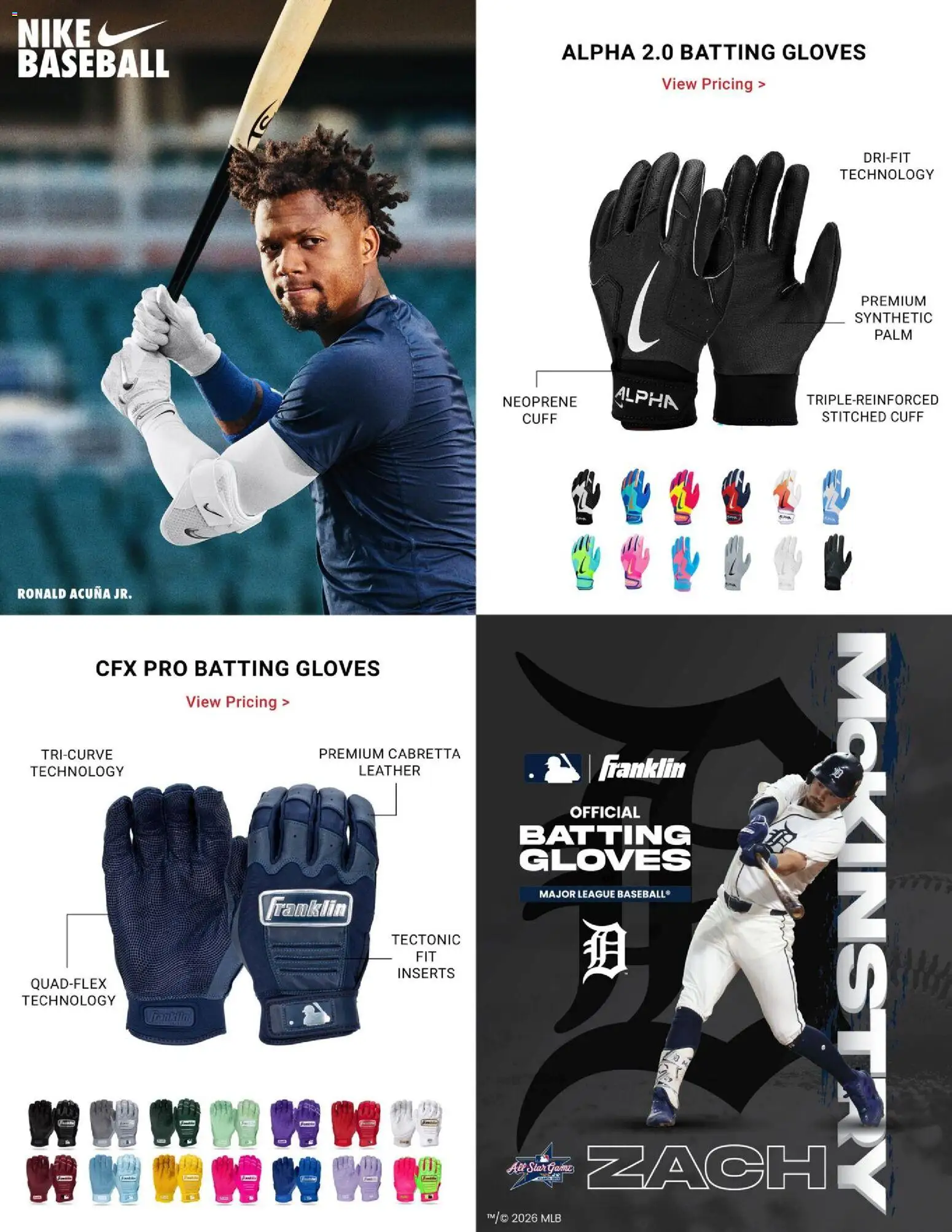 Dunham's Sports Baseball & Softball Guide - valid from 12.02.2026 | Page: 12 | Products: Gloves, Game