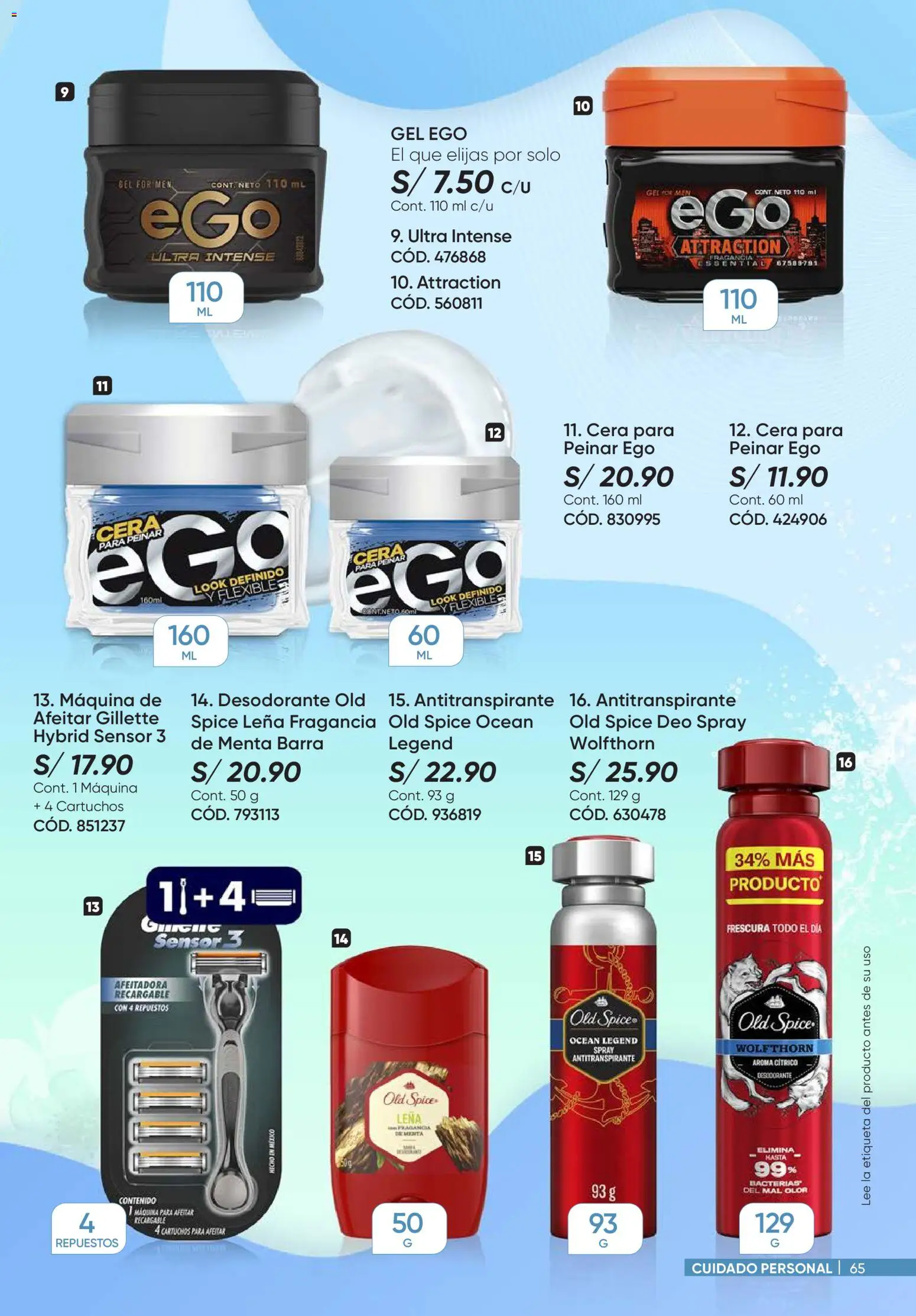 Catálogo Azzorti válido desde 14.04.2026 | Página: 65 | Productos: Desodorante, Antitranspirante, Fragancia