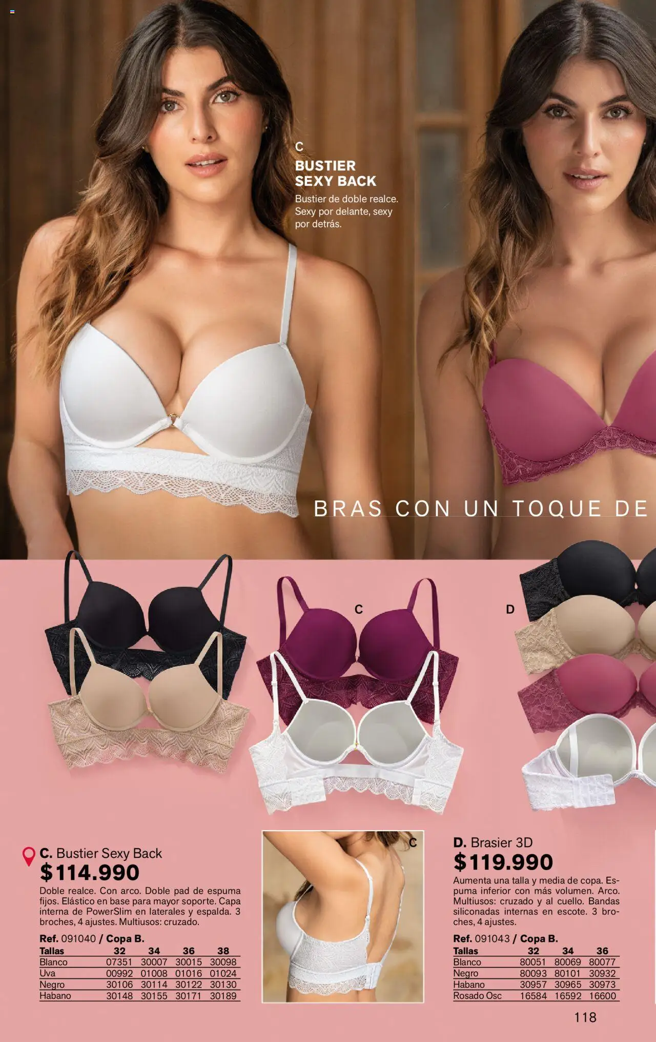 Leonisa revista - valida desde el 12.09.2025 | Página: 118 | Productos: Espuma, Brasier