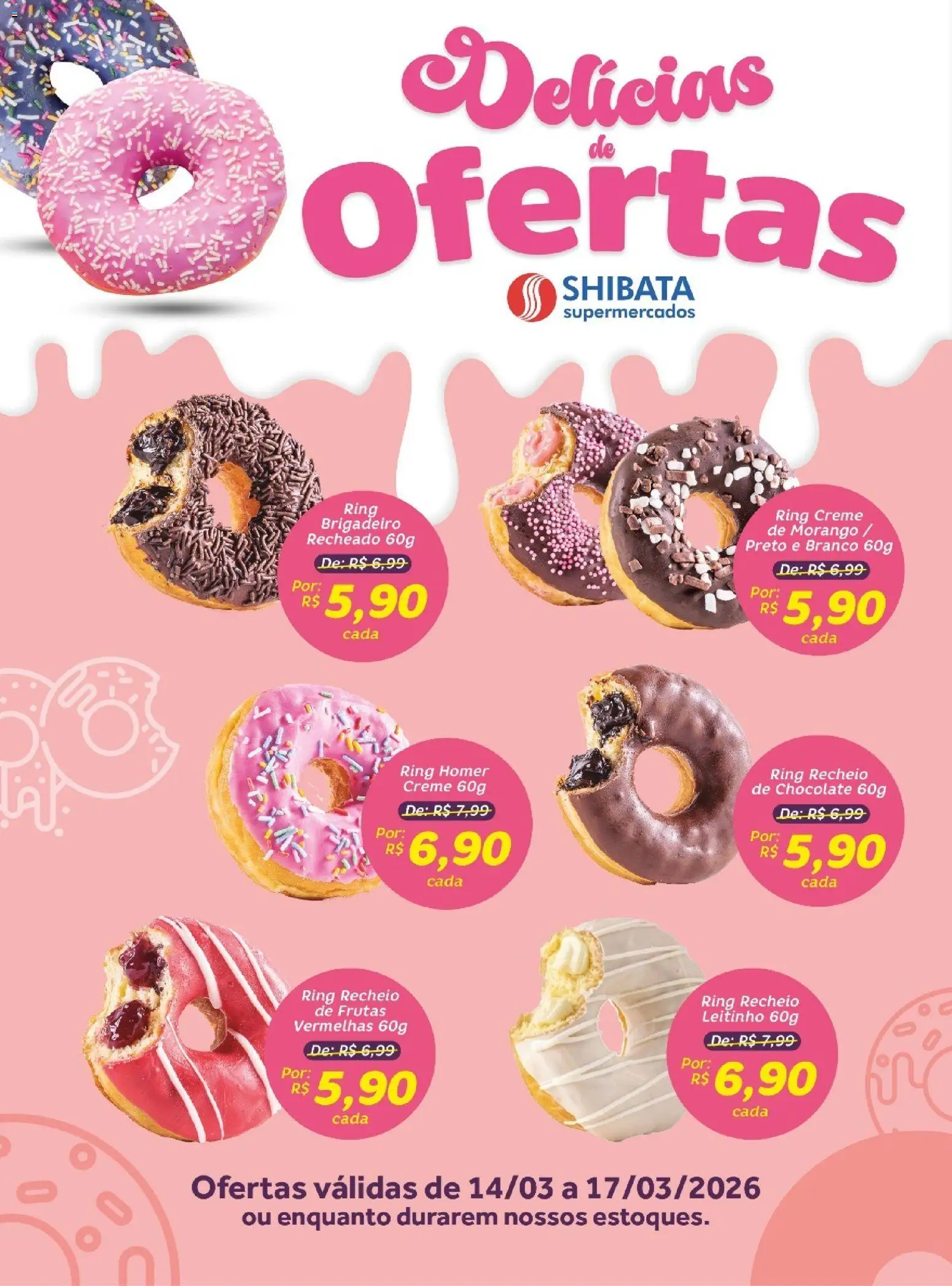 Shibata Folheto - válido de 14.03.2026 | Página: 1 | Produtos: Chocolate, Creme