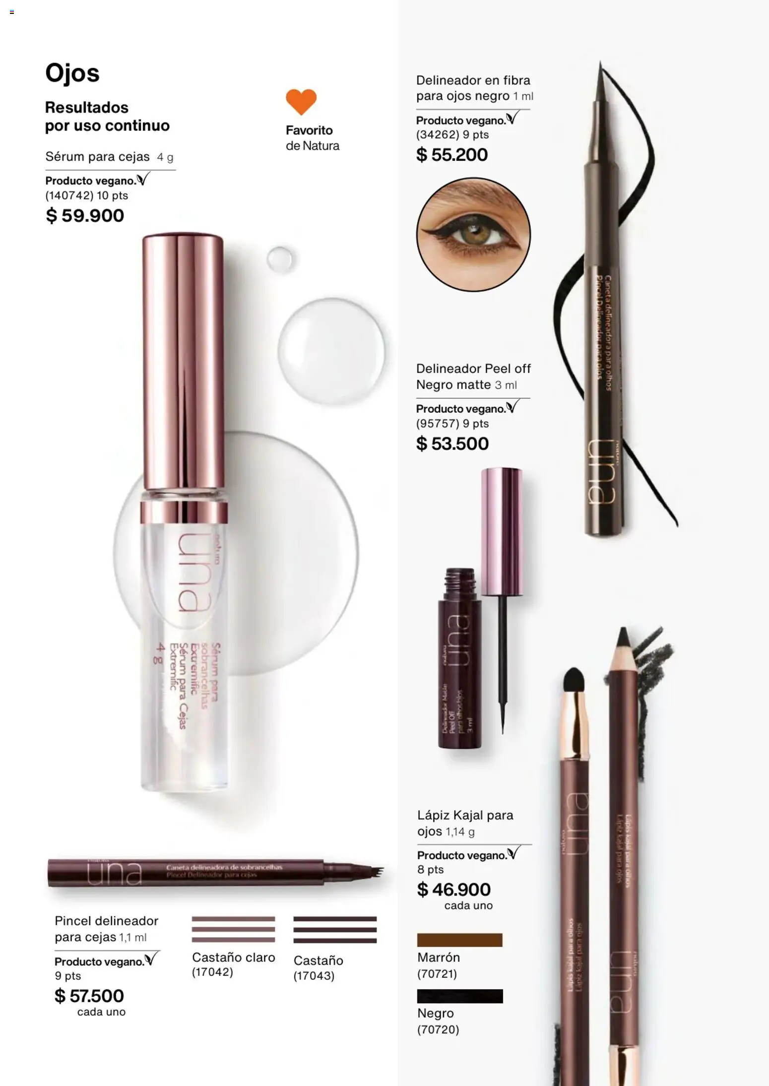 Natura revista - valida desde el 01.02.2026 | Página: 83 | Productos: Serum, Delineador