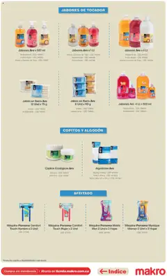Makro - Catálogo -  Vista previa de la revista de la tienda Makro valido desde el 16.04.2025 | Página: 51 | Productos: Algodón, Avena, Jabón
