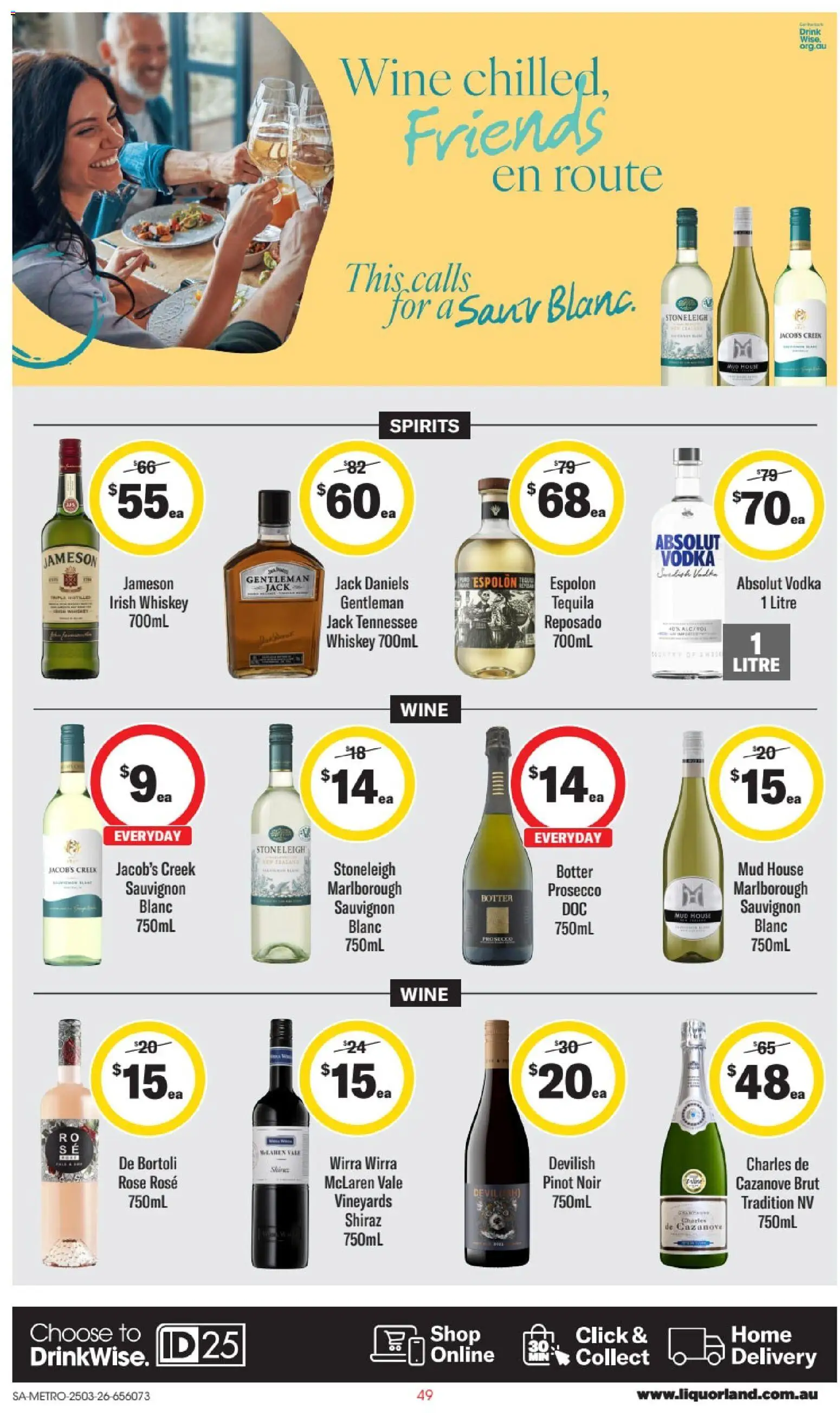 Liquorland catalogue - valid from 25.03.2026 | Page: 2 | Products: Wine, Vodka, Whiskey