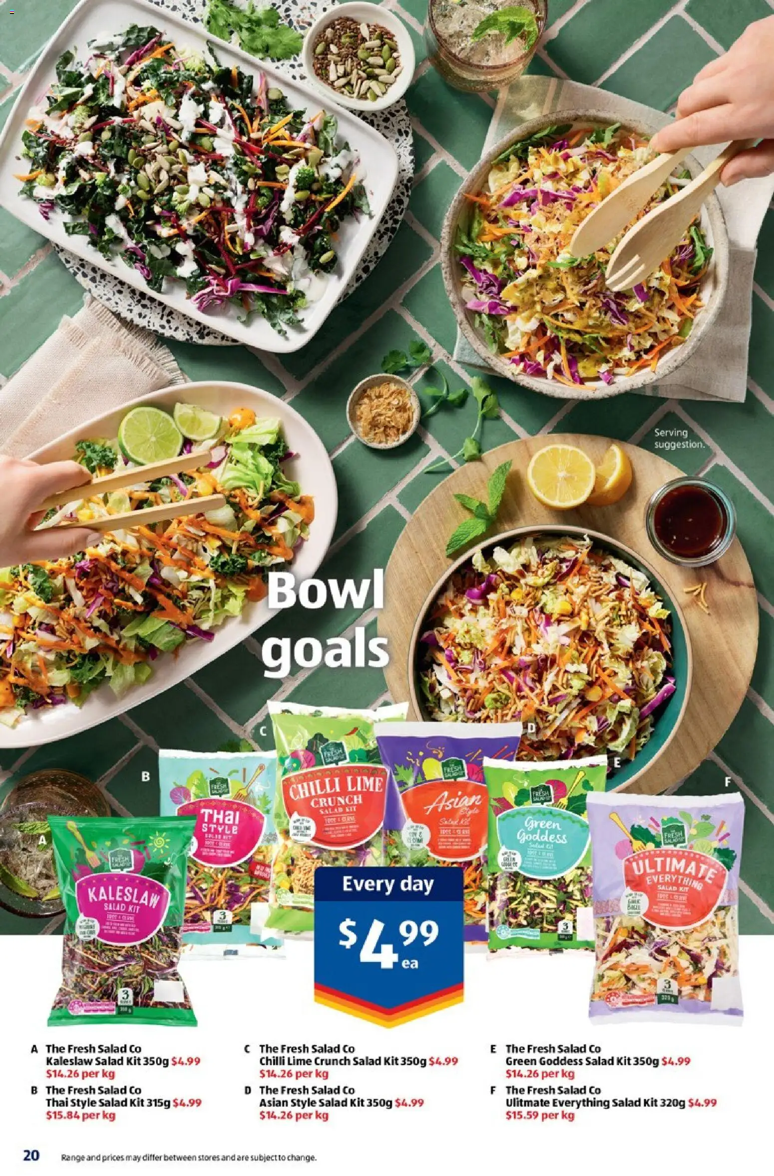 Aldi catalogue - valid from 28.01.2026 | Page: 20 | Products: Salad, Chilli, Lime