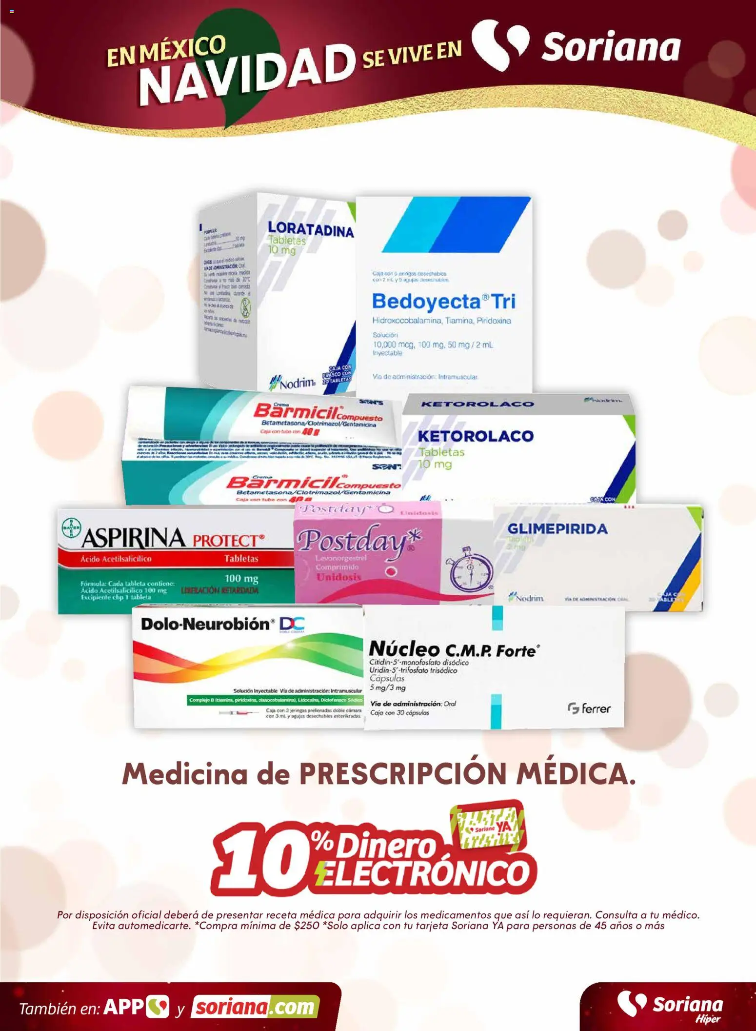 Nuevas ofertas de Soriana válidas en toda la República Mexicana desde el 04.12.2025. ¡Encuentra las mejores ofertas en Soriana - Fin de Semana Híper: Nuevo León, Ciudad Victoria y Tampico! | Página: 5 | Productos: Cámara, Caja, Tableta