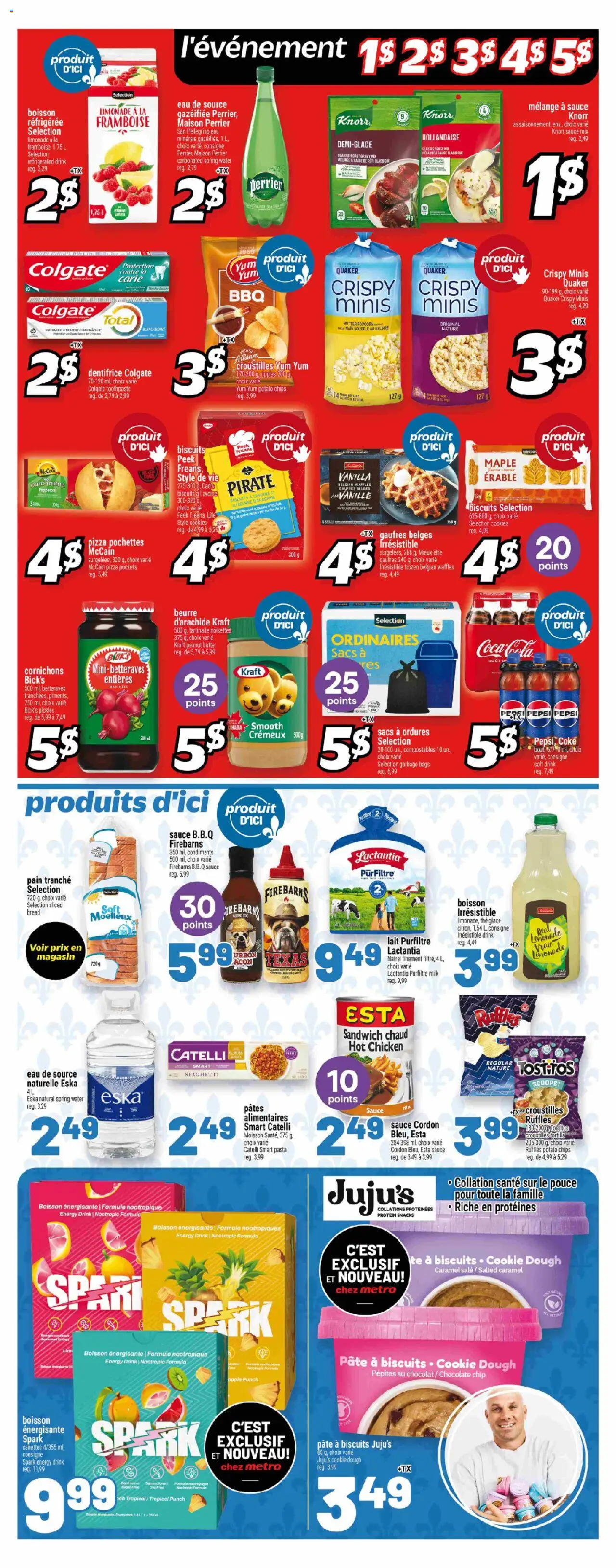 Metro flyer valid from 02.10.2025 | Page: 22 | Products: Pasta, Toothpaste, Bread, Chicken