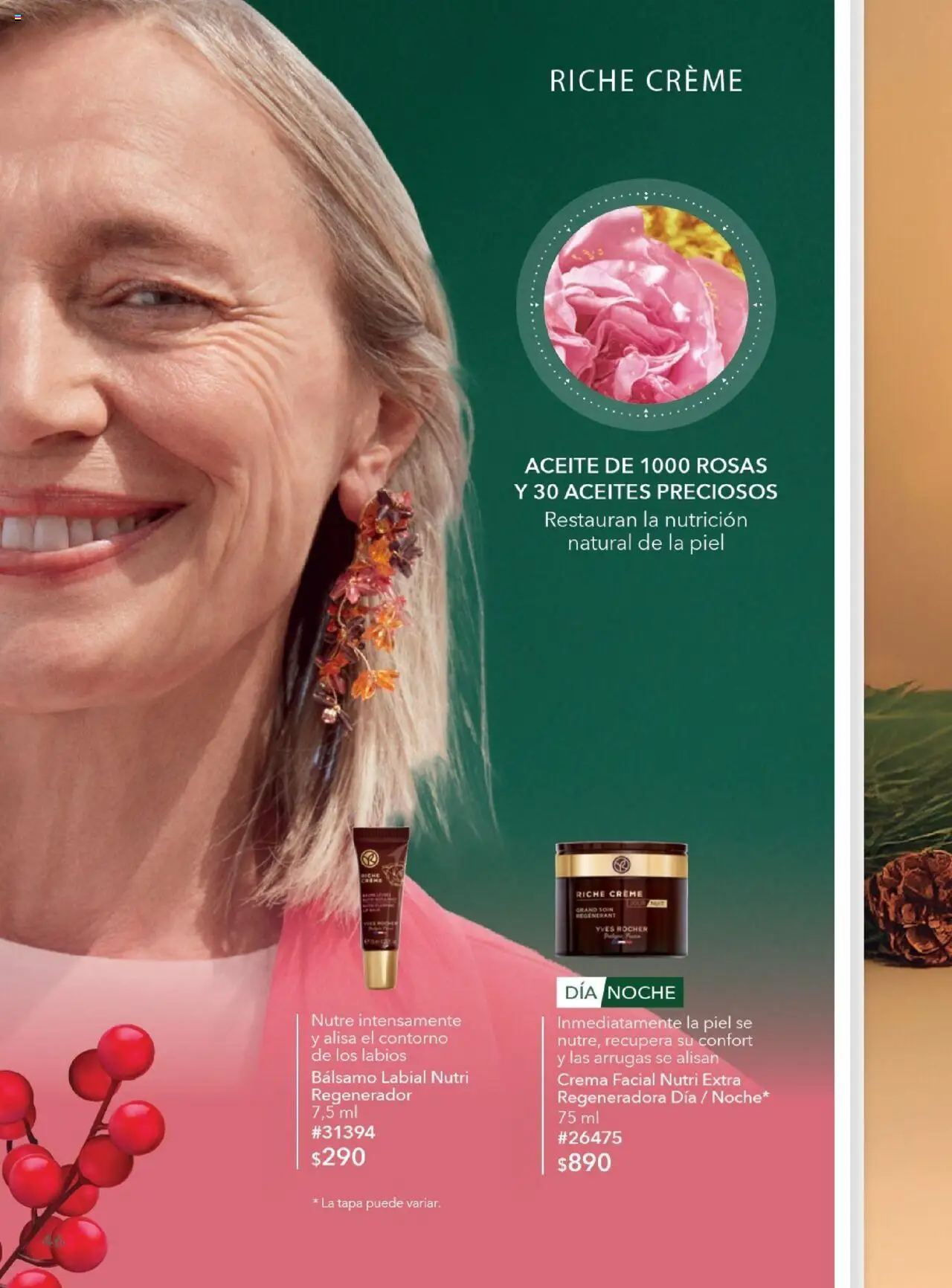 Nuevas ofertas de Yves Rocher válidas en toda la República Mexicana desde el 28.10.2025. ¡Encuentra las mejores ofertas en Yves Rocher - Campaña 15 2025! | Página: 46 | Productos: Crema, Contorno, Aceite, Bálsamo