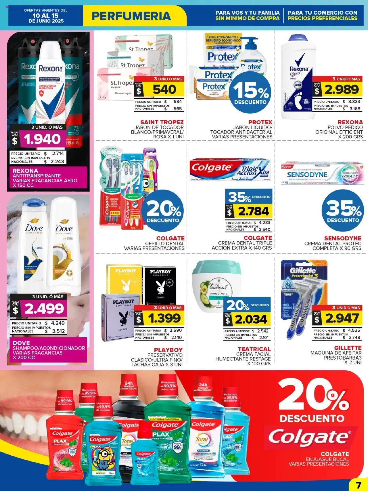Carrefour Maxi catálogo │ válido desde el 10.06.2025 | Página: 8 | Productos: Maquina de afeitar, Caja, Antitranspirante, Enjuague bucal