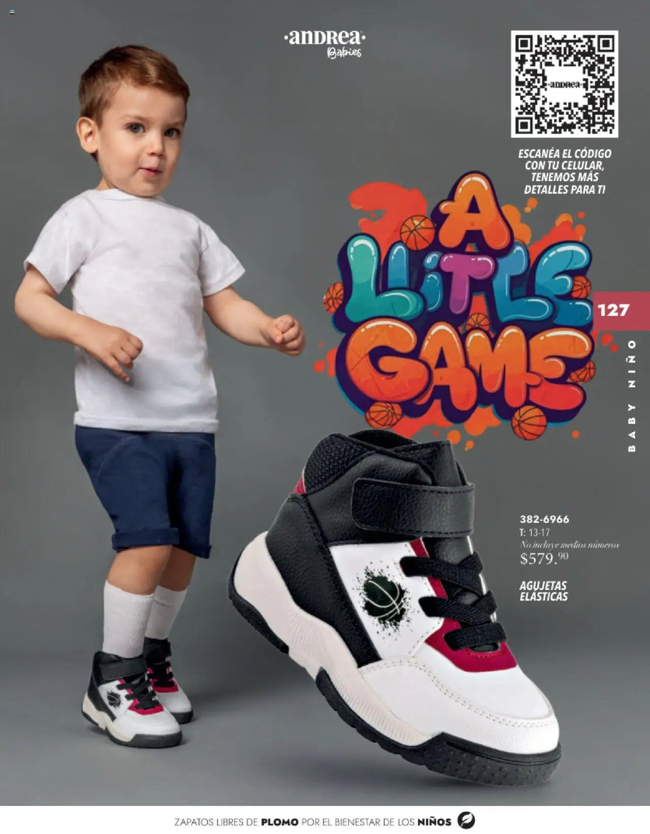 Nuevas ofertas de Andrea válidas en toda la República Mexicana desde el 24.08.2025. ¡Encuentra las mejores ofertas en Andrea - Catálogo Infantil Baby! | Página: 39 | Productos: Zapatos