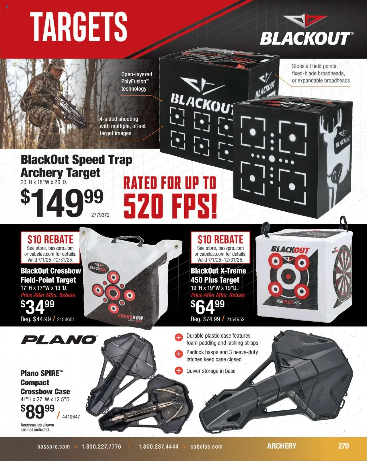 Cabela's Hunting Master 25 - valid from 11.08.2025 | Page: 279 | Products: Crossbow, Case, Archery
