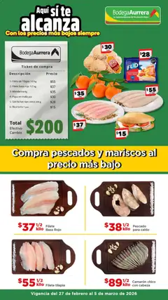 Vista previa de Bodega Aurrerá folleto Ofertas, nuevo folleto de la tienda, válido en México a partir del 27.02.2026