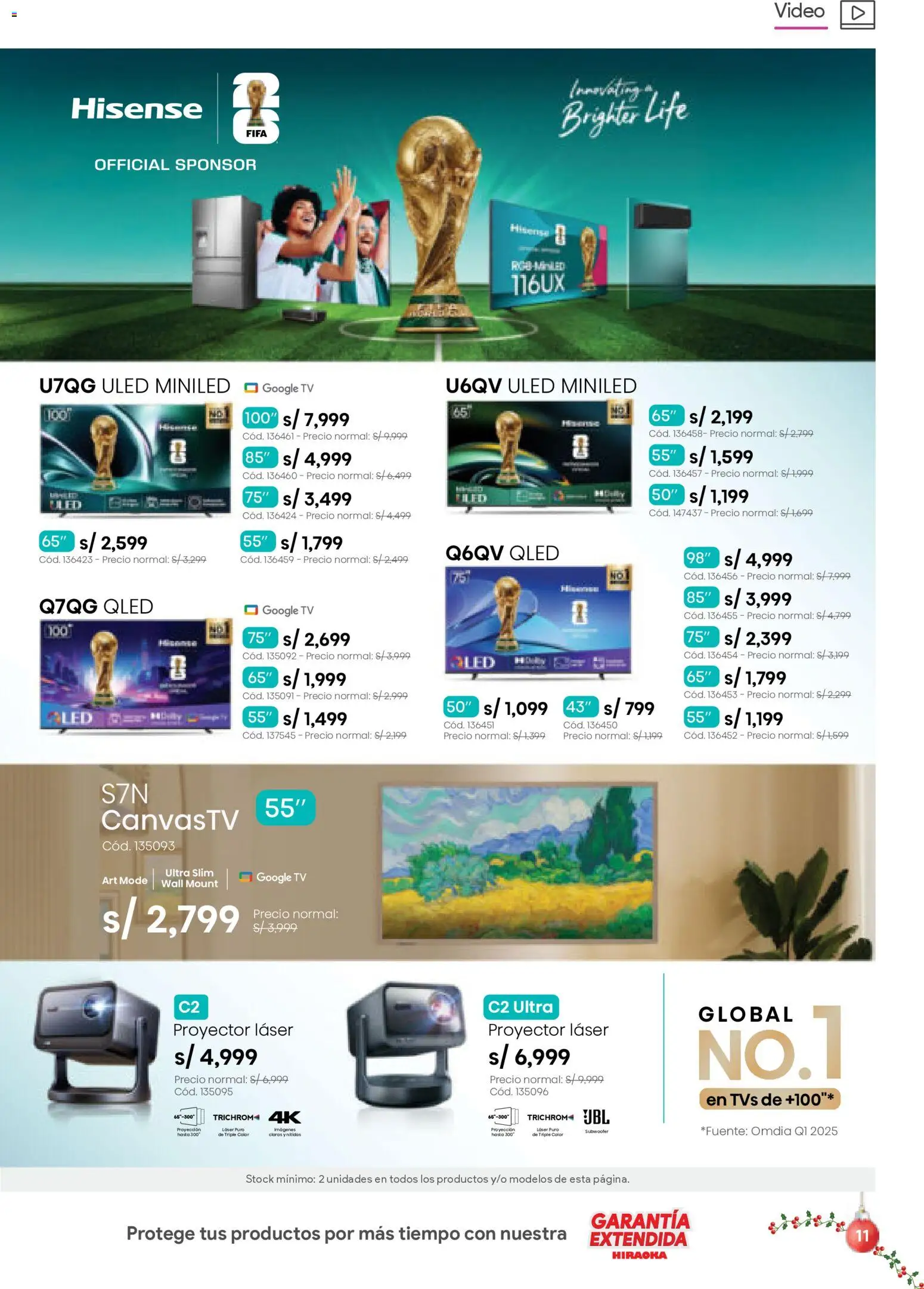 Catálogo Hiraoka válido desde 06.12.2025 | Página: 11 | Productos: Video