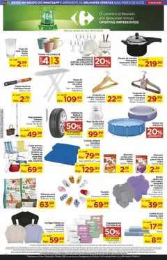 Carrefour Folheto - válido de 04.07.2025 | Página: 13 | Produtos: Panela, Cadeira, Panela de pressão, Roupas