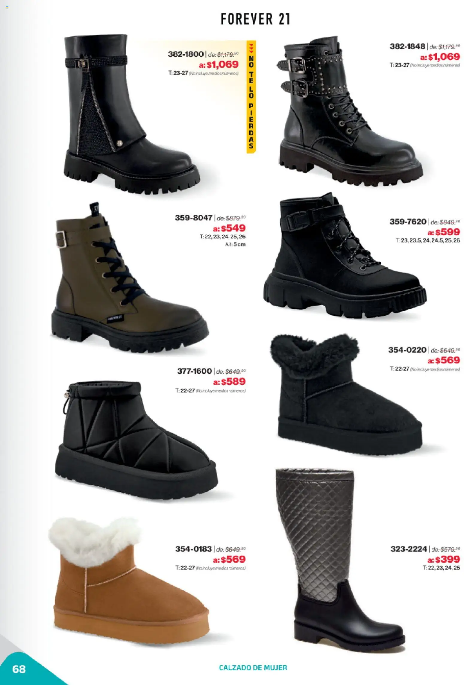 Nuevas ofertas de Andrea válidas en toda la República Mexicana desde el 02.11.2025. ¡Encuentra las mejores ofertas en Andrea catálogo Outlet! | Página: 68