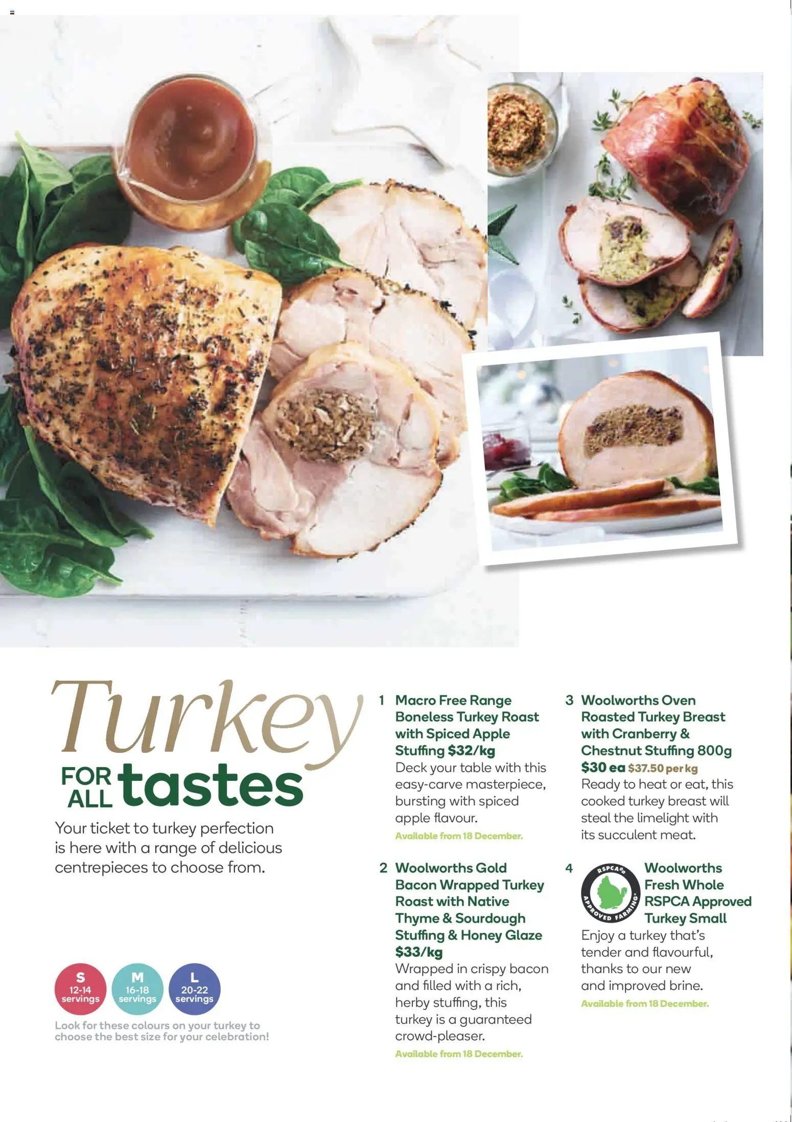 Woolworths catalogue - valid from 26.11.2025 | Page: 12 | Products: Table, Native, Honey, Turkey