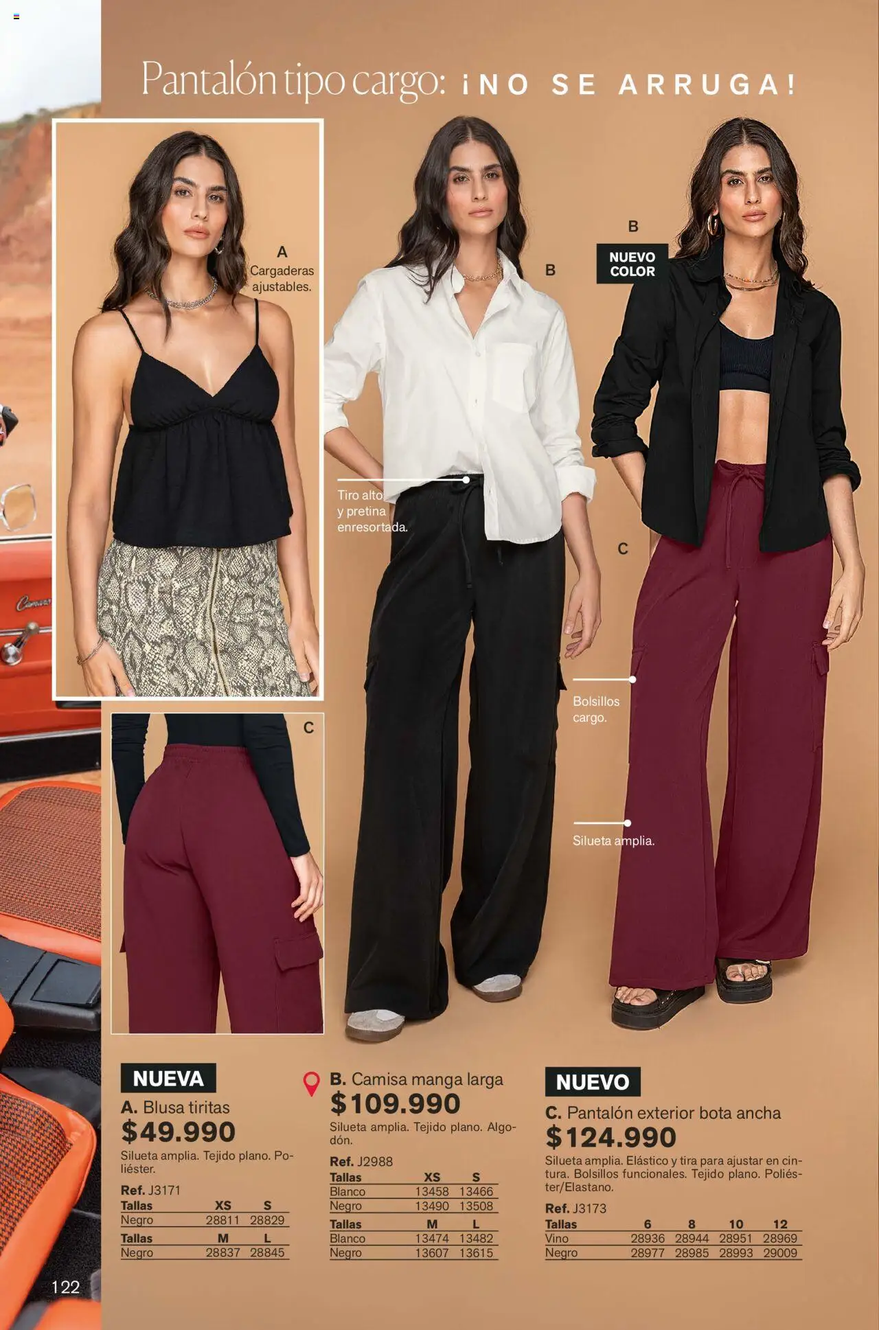 Leonisa revista - valida desde el 01.09.2025 | Página: 122 | Productos: Camisa, Blusa, Vino